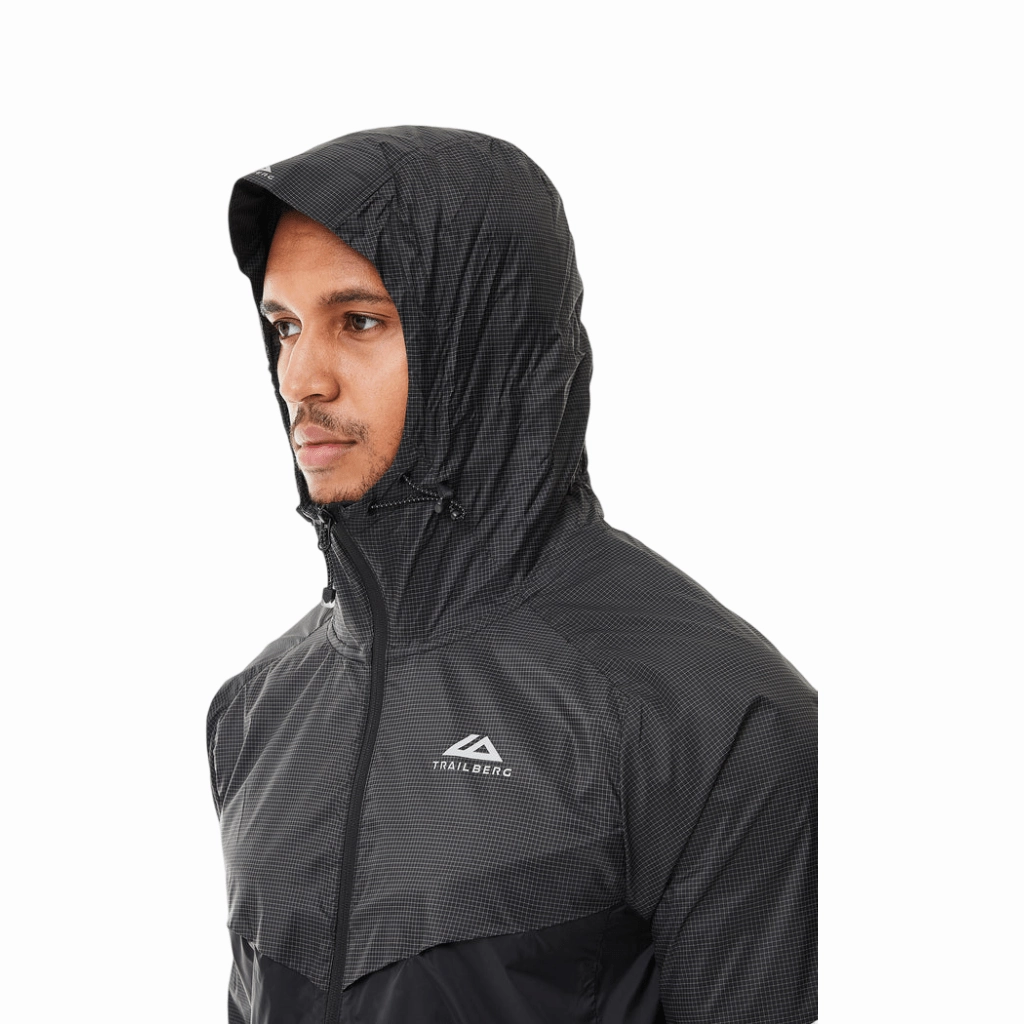 Heat Control solo travel Trailberg Rapid Grid Windbreaker Men