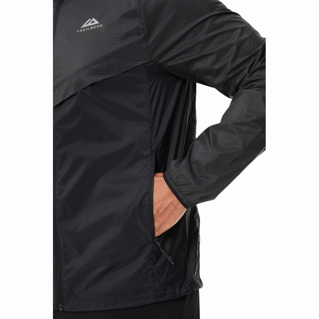Versatile Shell Mid-layer Trailberg Rapid Grid Windbreaker Men