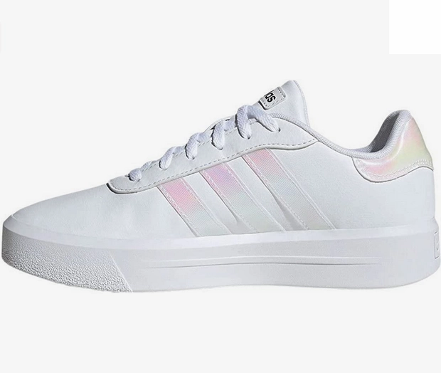 running in a ultramarathon shoes Adidas sneakers da donna con zeppa Court Platorm H06299 white