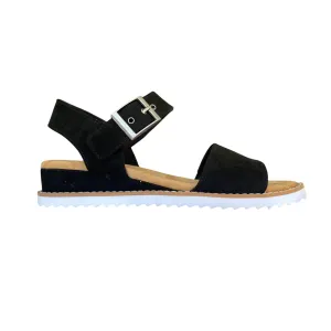 Skechers sandalo da donna BOBS Desert Kiss Serendipitous 114147/BLK nero Breathable mesh