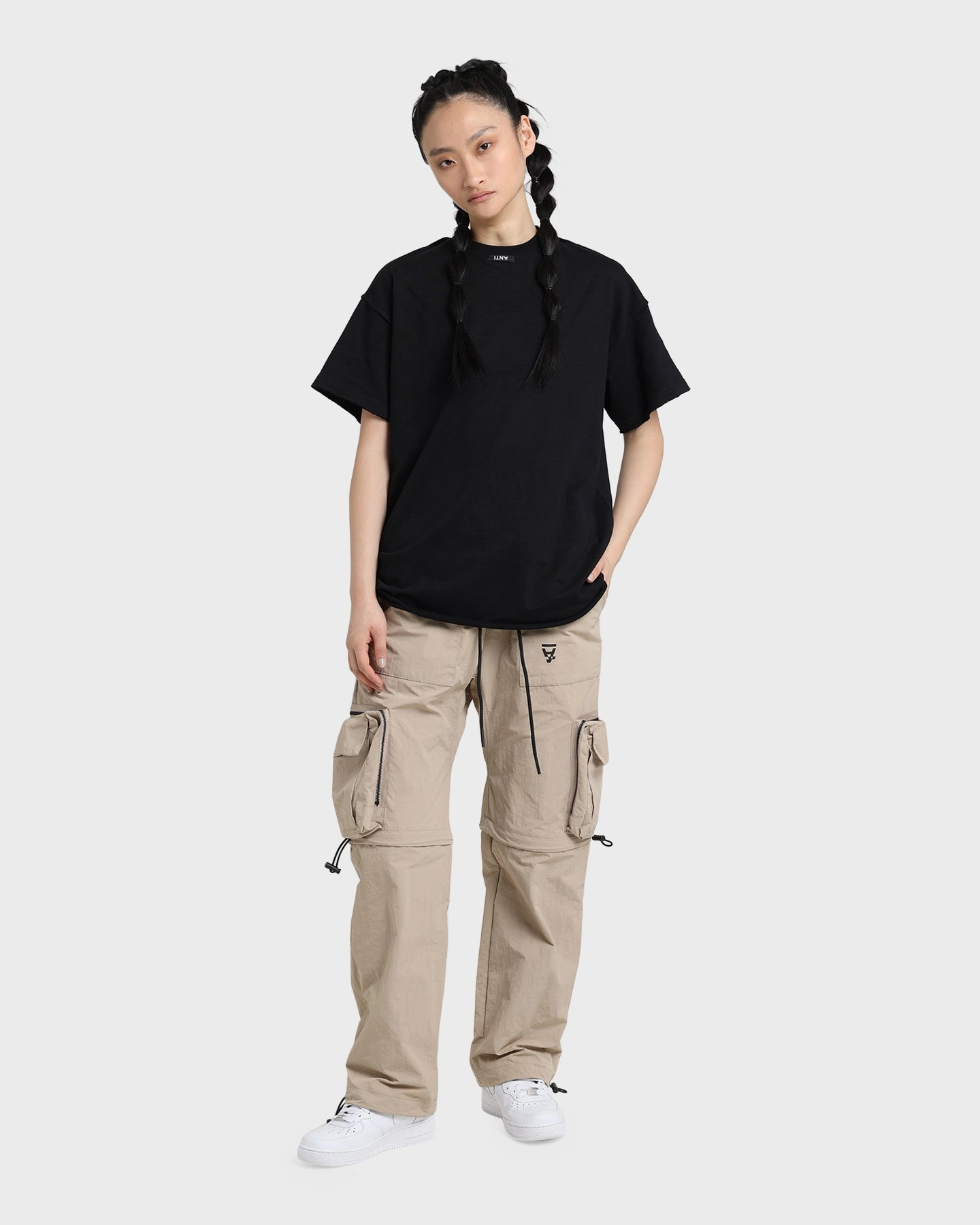 Outdoor Smart The Anti Order Anti Essential Oversized T-Shirt Black