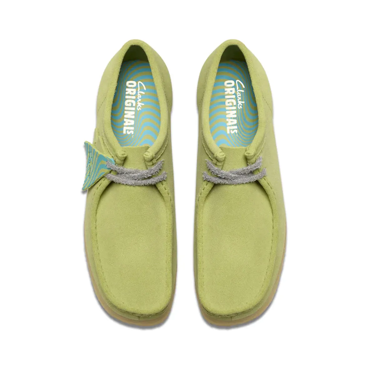 Flexible Sole Design Wallabee 'Pale Lime'