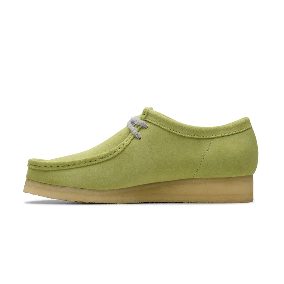 Non Marking Sole Wallabee 'Pale Lime'