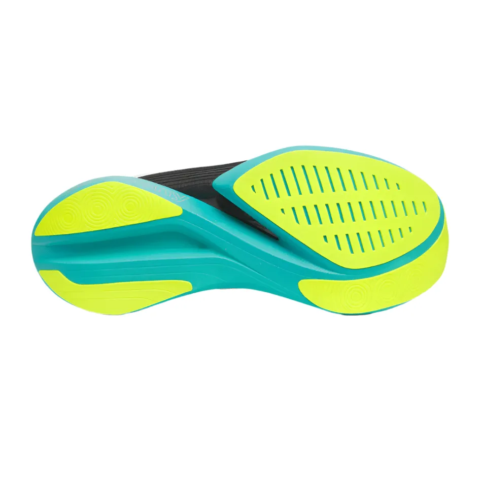 Torsional Stability System Saucony Unisex Endorphin Elite 2 Running Shoes in White/Mutant AW25