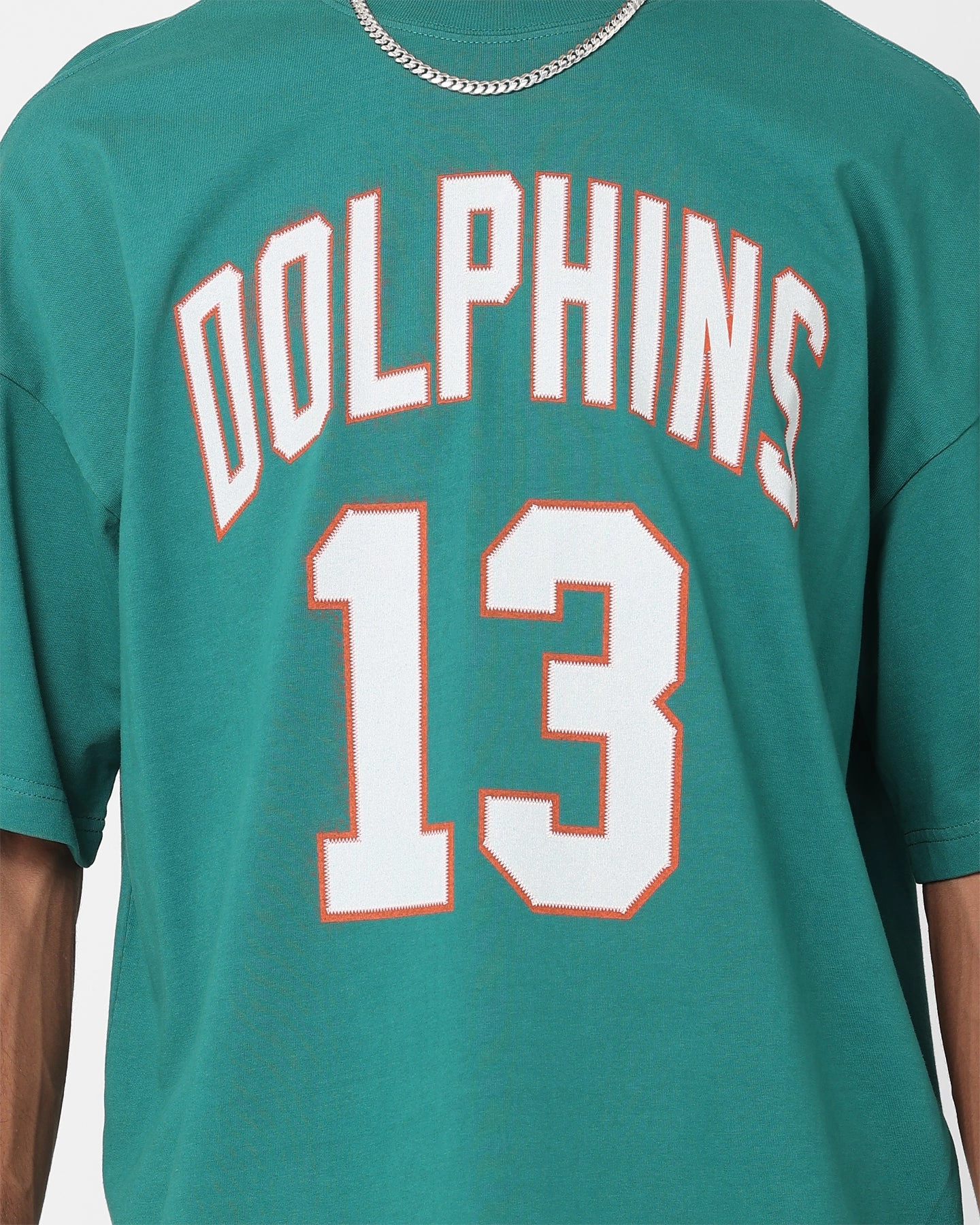 black friday Beach Outfit Mitchell & Ness Miami Dolphins Dan Marino N&N Oversized T-Shirt Faded Teal