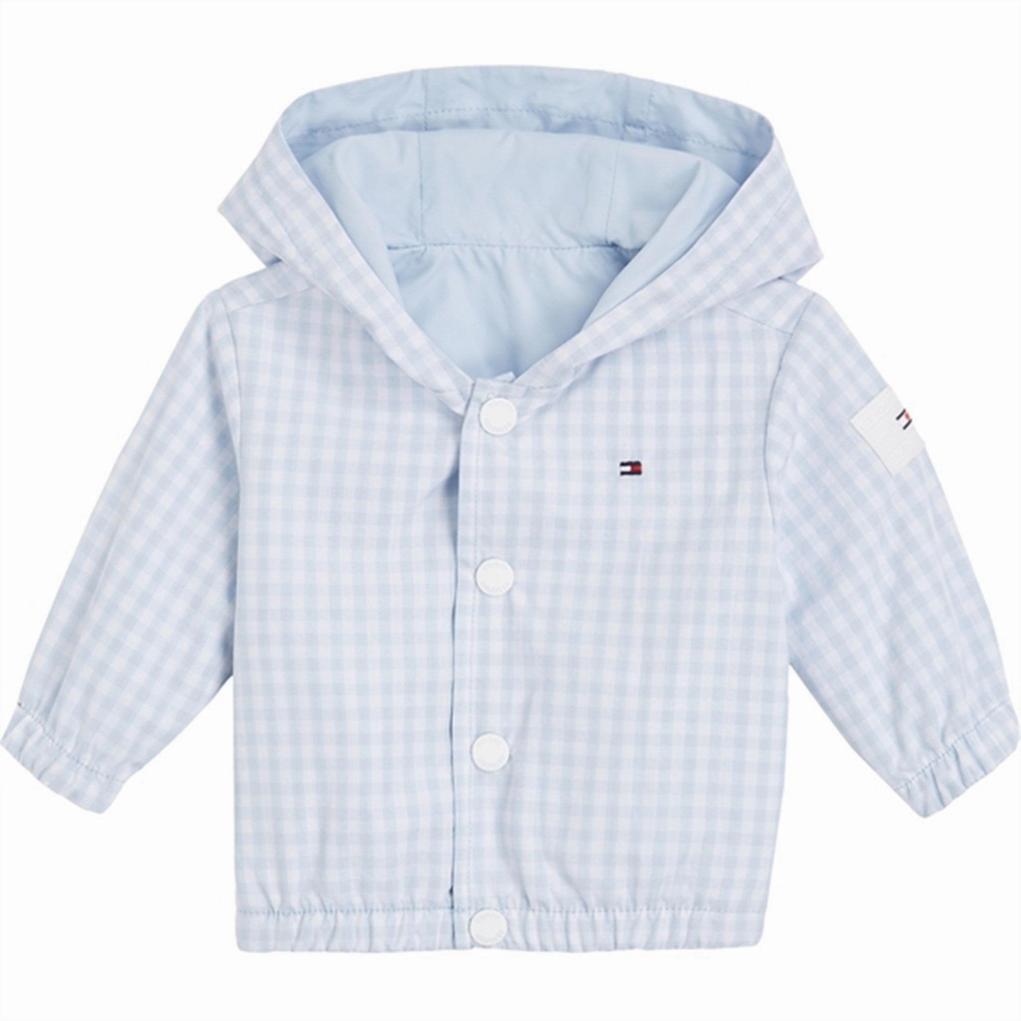 DurableStitching Tommy Hilfiger Baby Reversible Gingham Jacket White / Blue Check