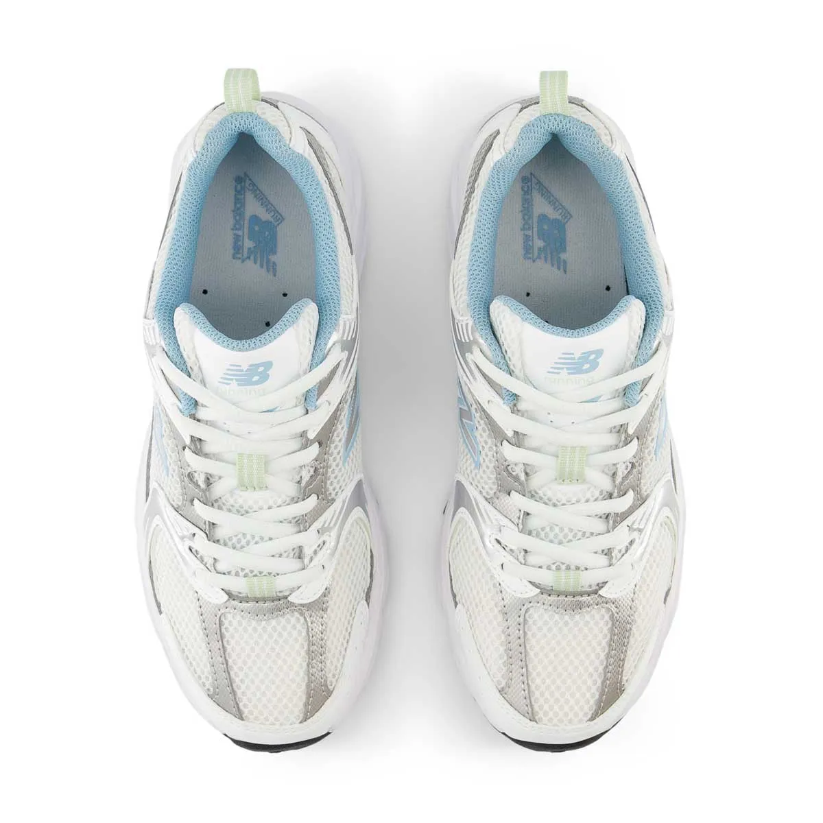 530 'White Silver Metallic Blue' Lightweight Sole Dual Tone