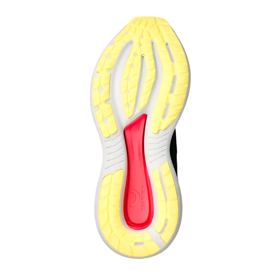 Rubber Traction Pods Multi Directional Tread Truemotion Women's U-TECH Aion 3 Running Shoes in Castlerock/Rouge Red/Lemon Verbena AW25