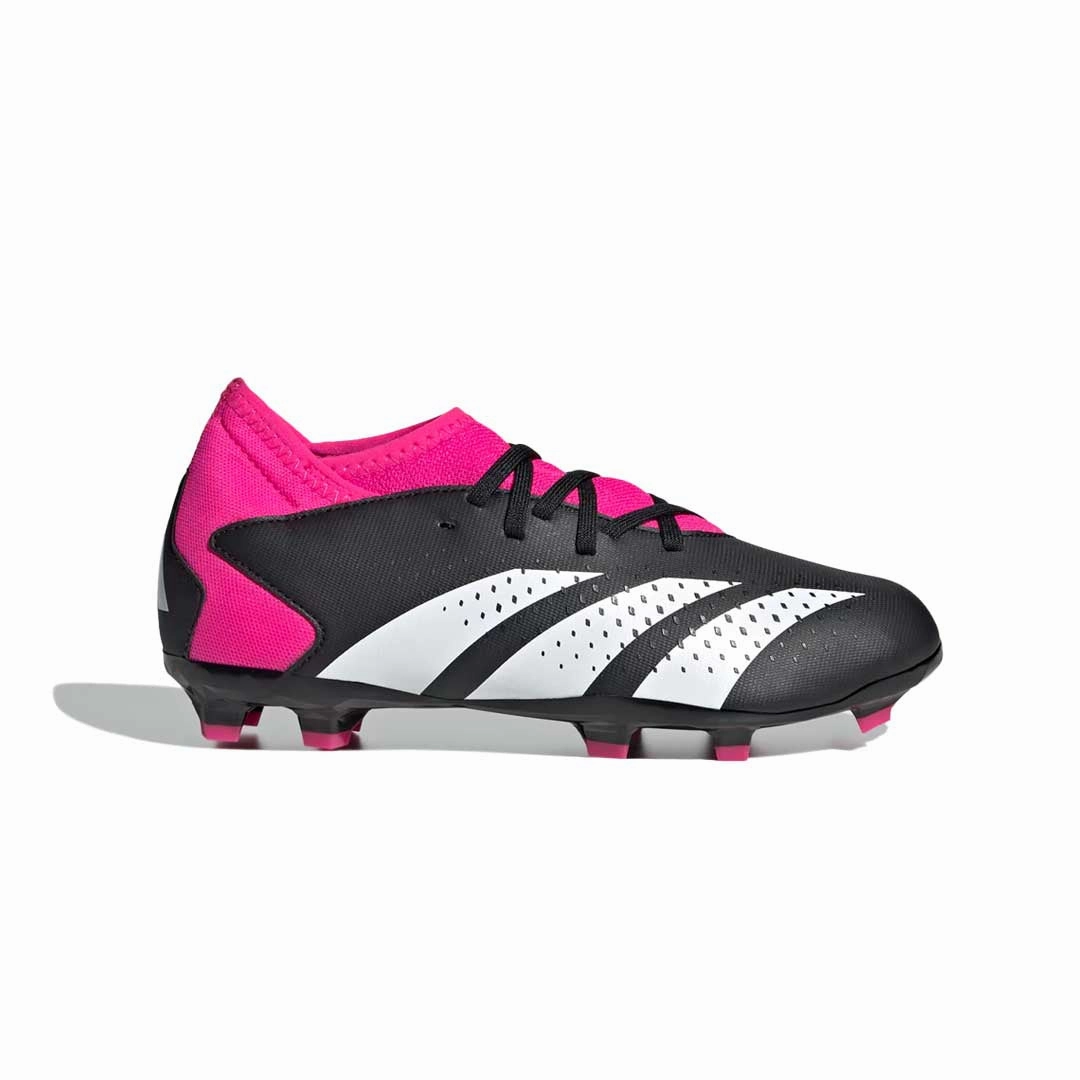 Bendable Heel Counter Eco Materials adidas - Kids' (Junior) Predator Accuracy.3 Firm Ground Cleats (GW4609)