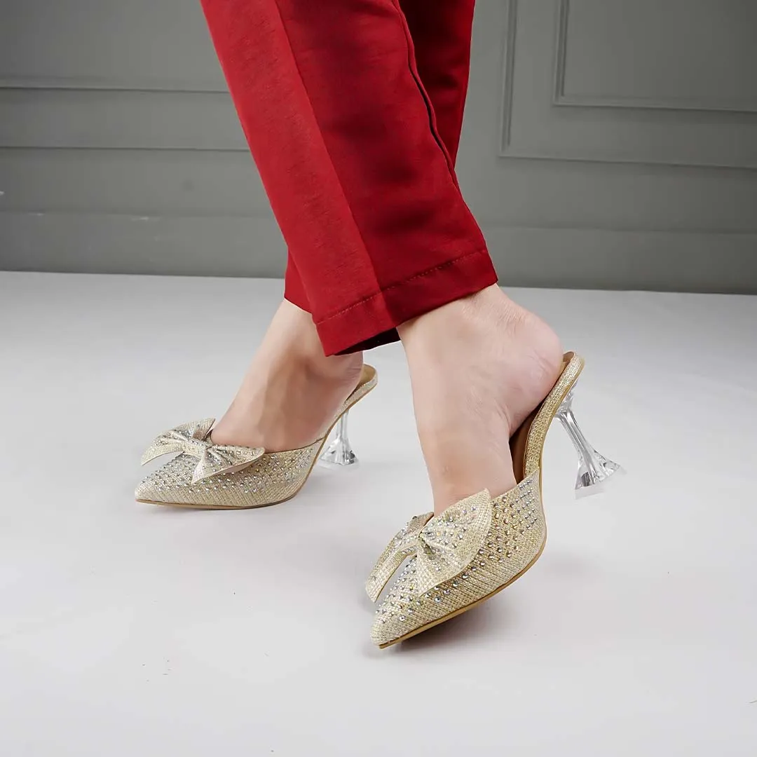 Twilight Kitten Heels Golden