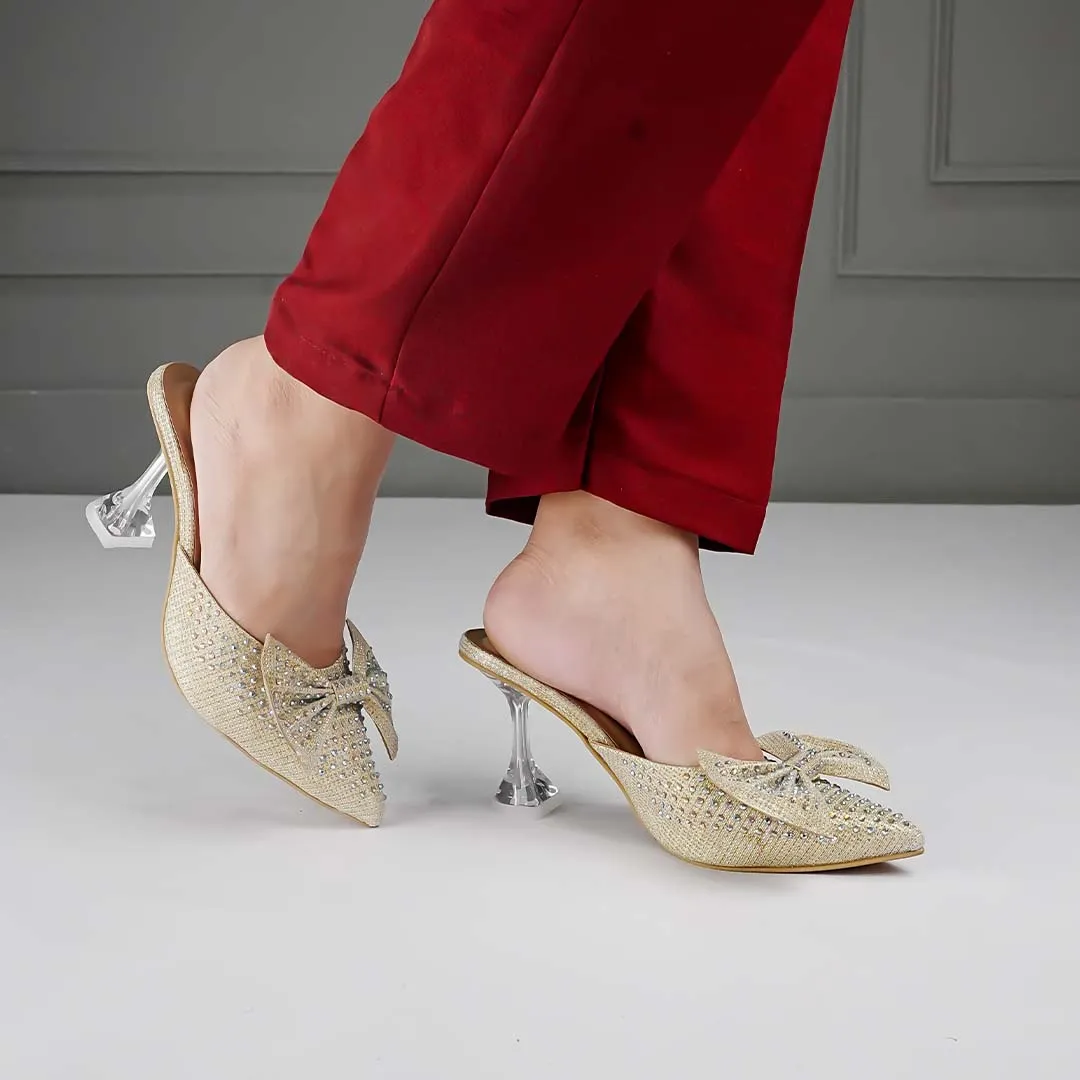 Twilight Kitten Heels Golden