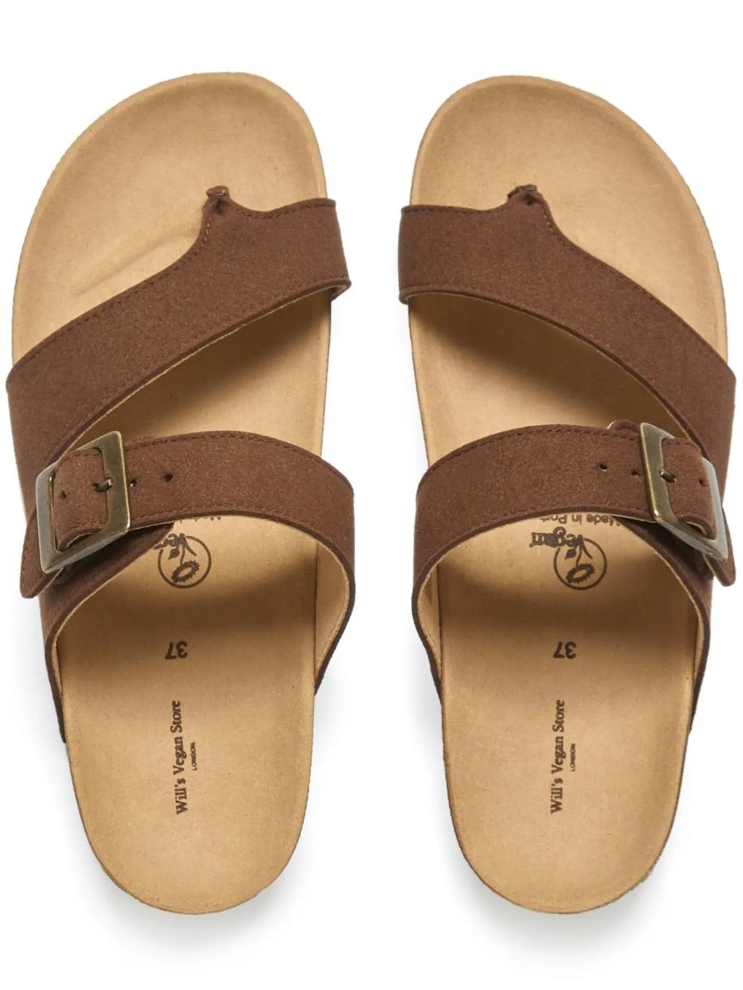 Two Strap Toe Peg Sandals