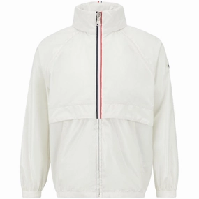 Zipper Closure Mechanism Moncler Baseda Jacket Natural