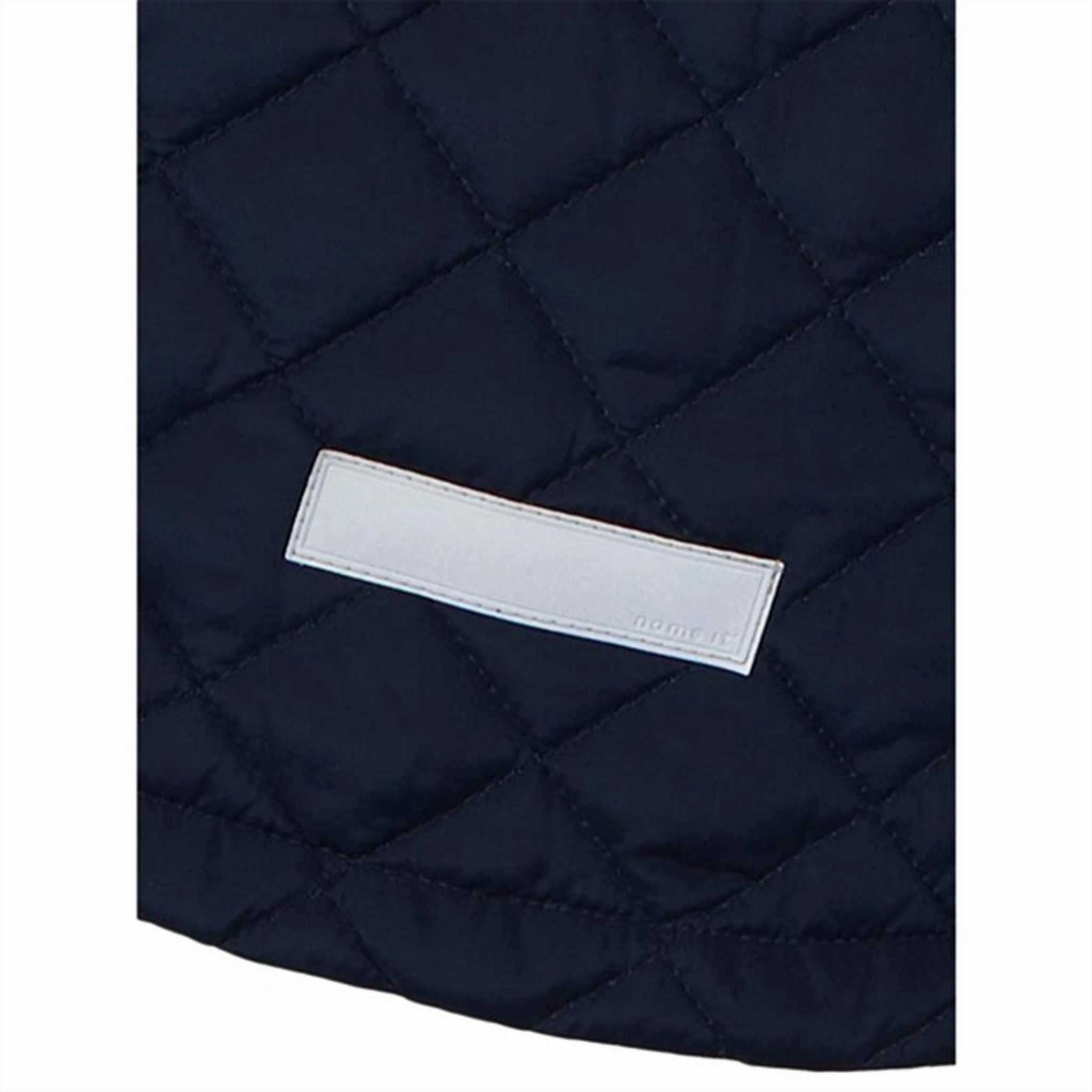 Matte Surface Texture Sporty Casual Name it Dark Sapphire Alfa Quilted Jacket