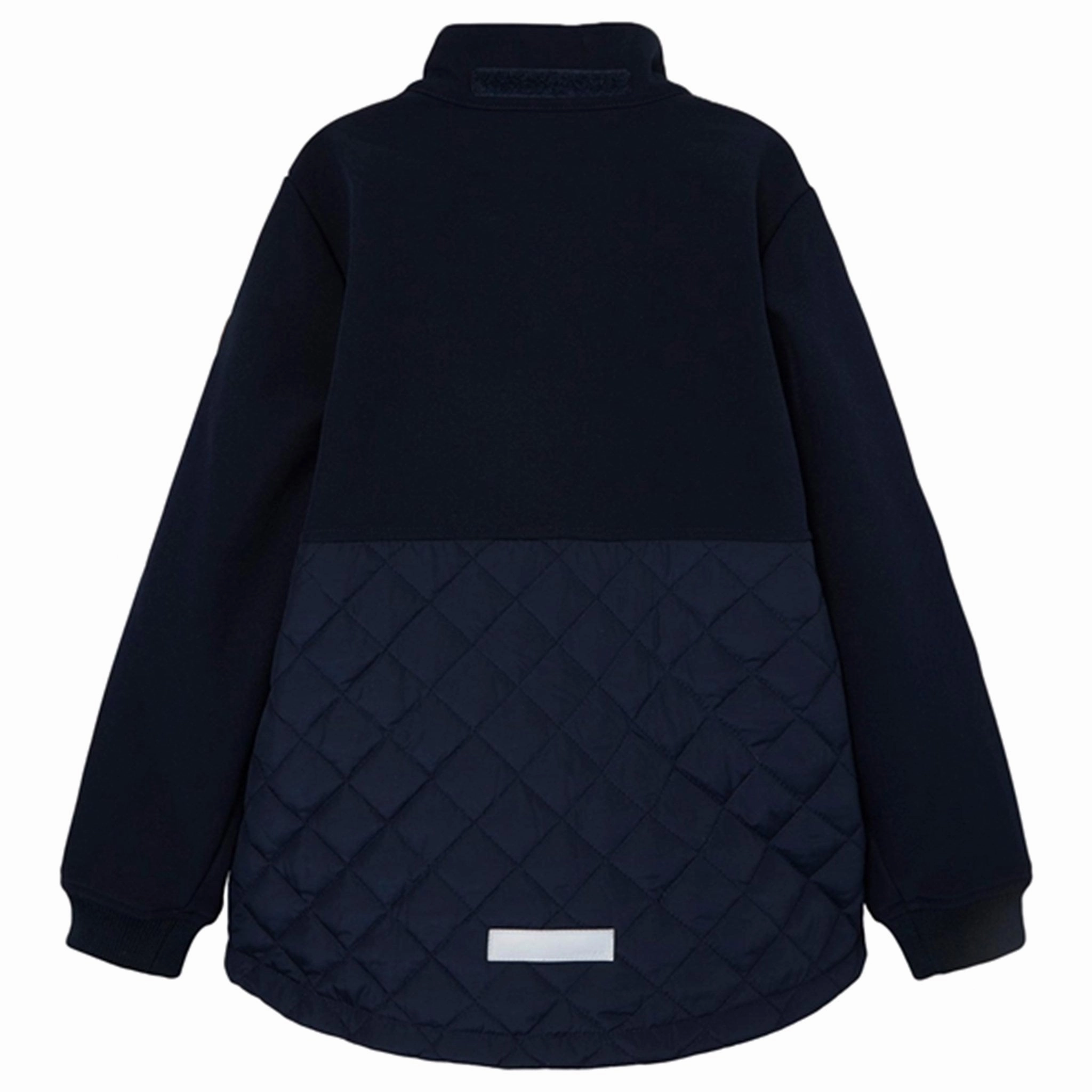 Name it Dark Sapphire Alfa Quilted Jacket Reflective Zippers Evening Out