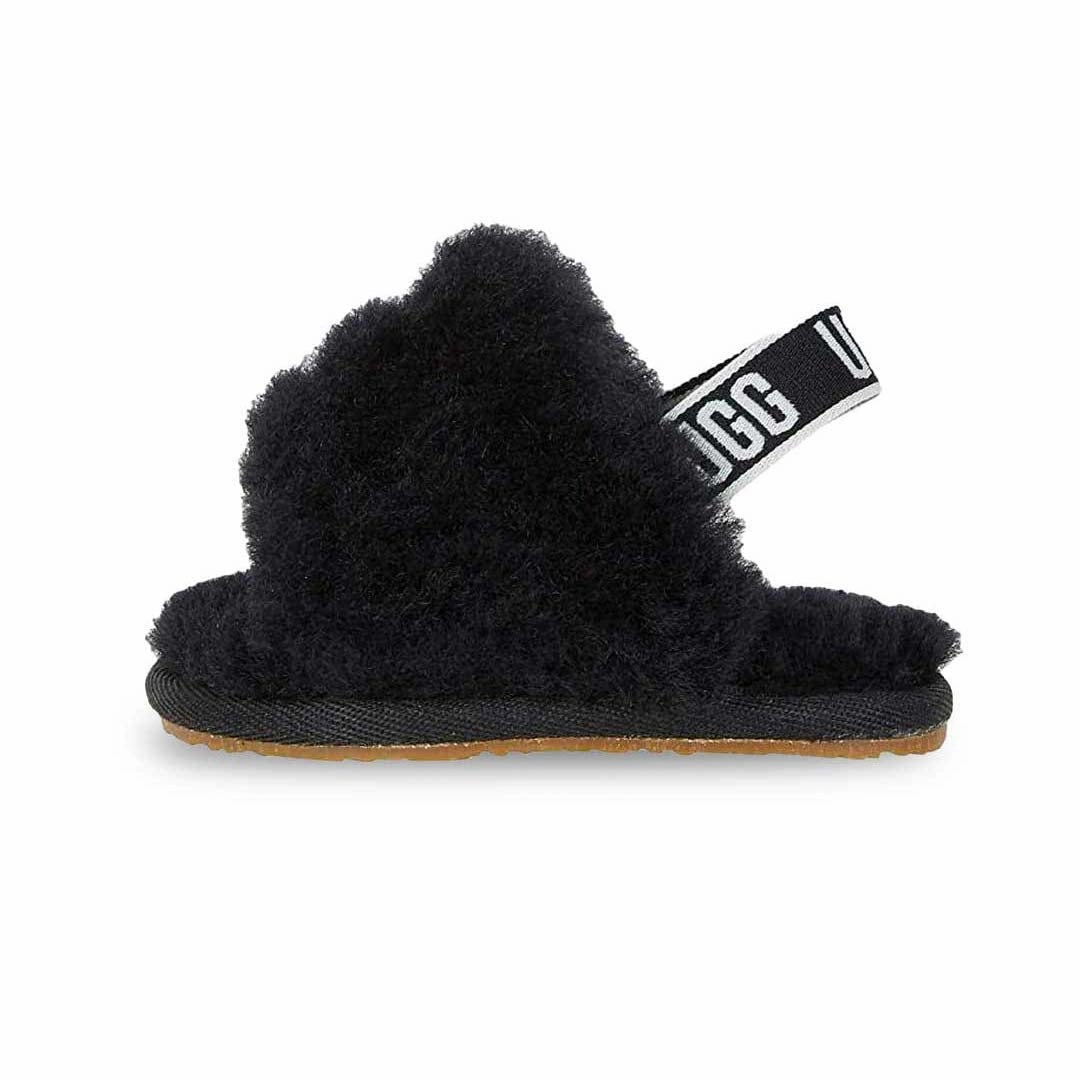 UGG? - Kids' (Infant) Fluff Yeah Slippers (10985771I-BLK) Stand Long Light Padding