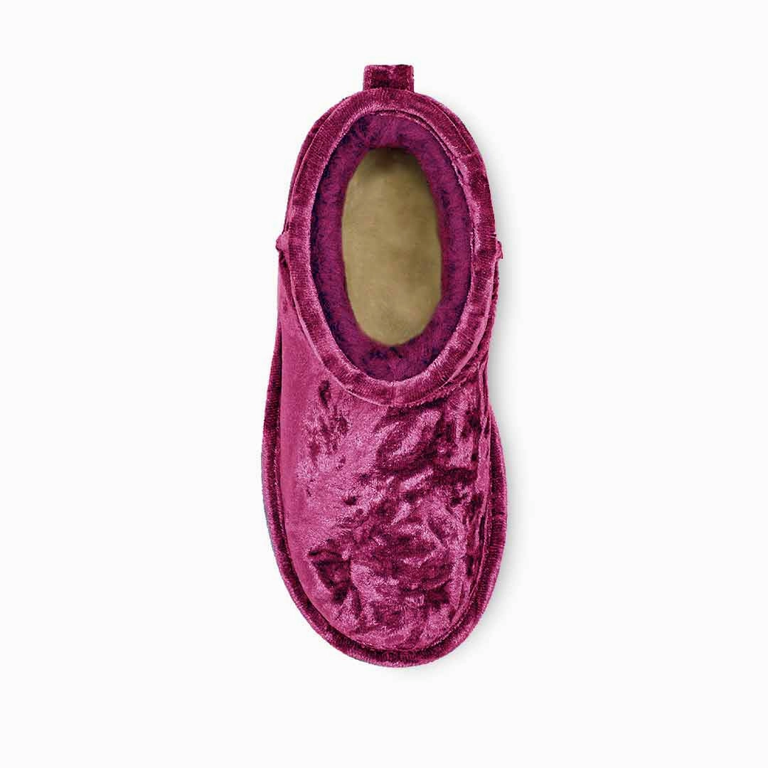 Daily Runs UGG? - Kids' (Junior) Classic Mini II Velvet Boots (1142070K-RSPS)