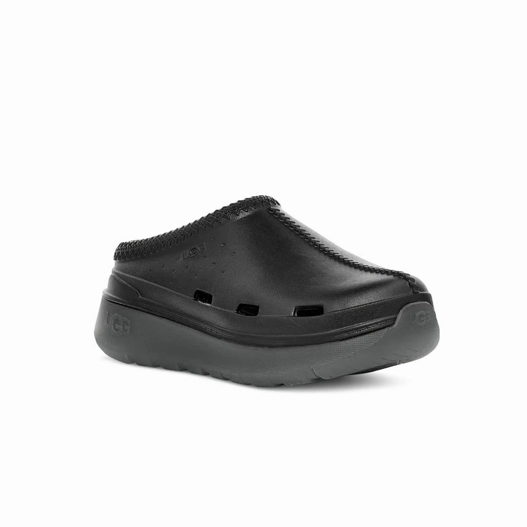 UGG? - Kids' (Junior) Tasman Sport Slippers (1136525K-BLK) Bold Detail Move Freely