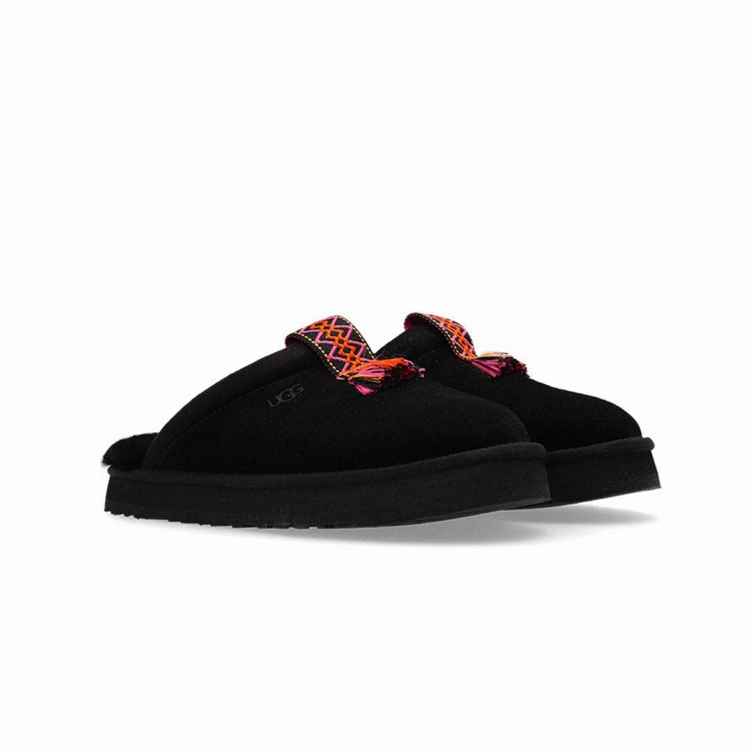 Strong Stitching Synthetic Leather Blend UGG? - Kids' (Preschool) Tazzle Slippers (1153053K-BLK)