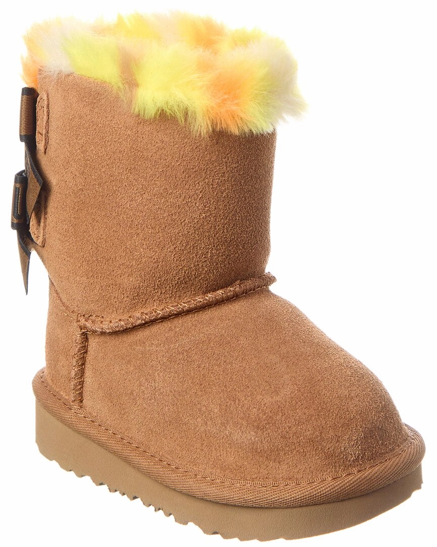 Impact Dispersion Layers Gym Equipment UGG Bailey Bow Plaid Punk Suede Boot