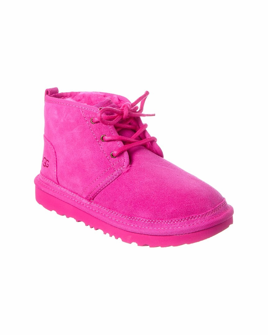 Trendy Wear Slip Form UGG Kids Neumel II Suede Boot