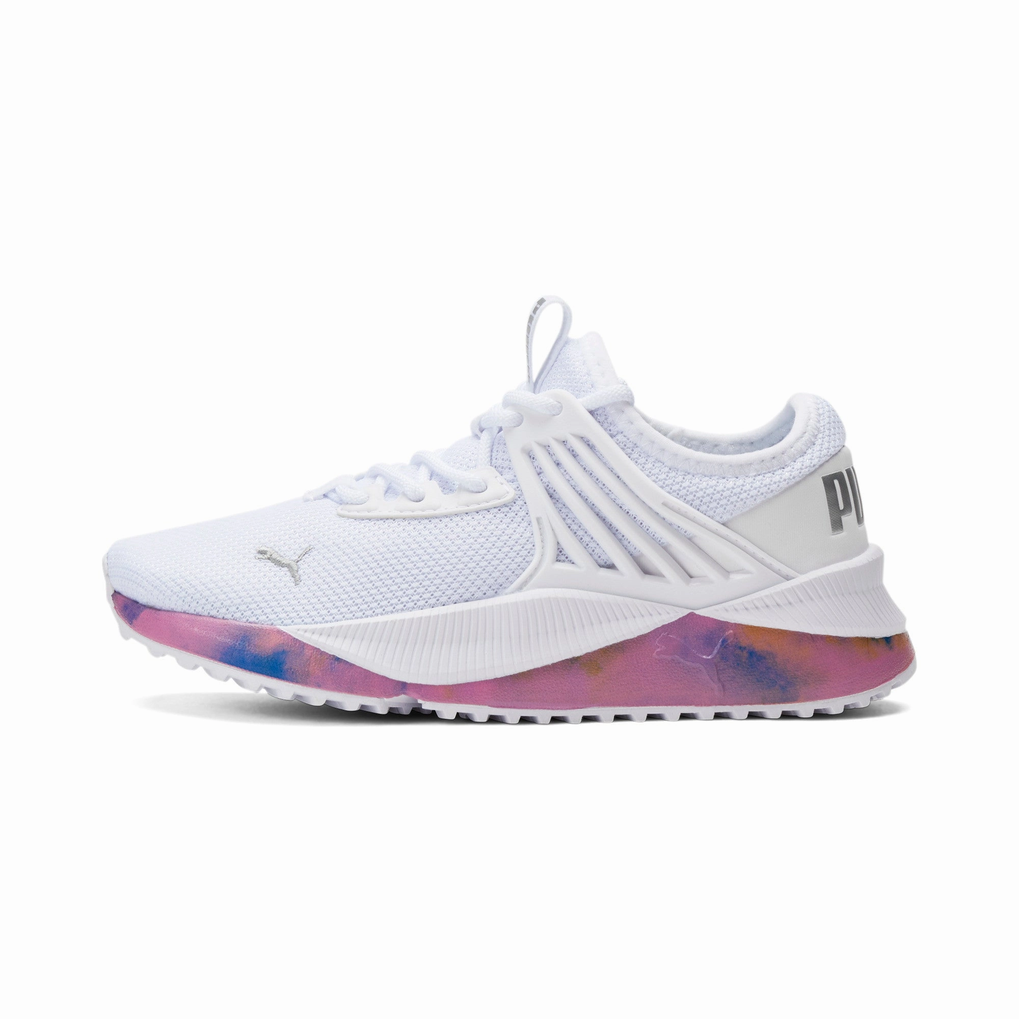 PUMA Junior Pacer Future Bleached Sneakers Sport Fit Run Errands