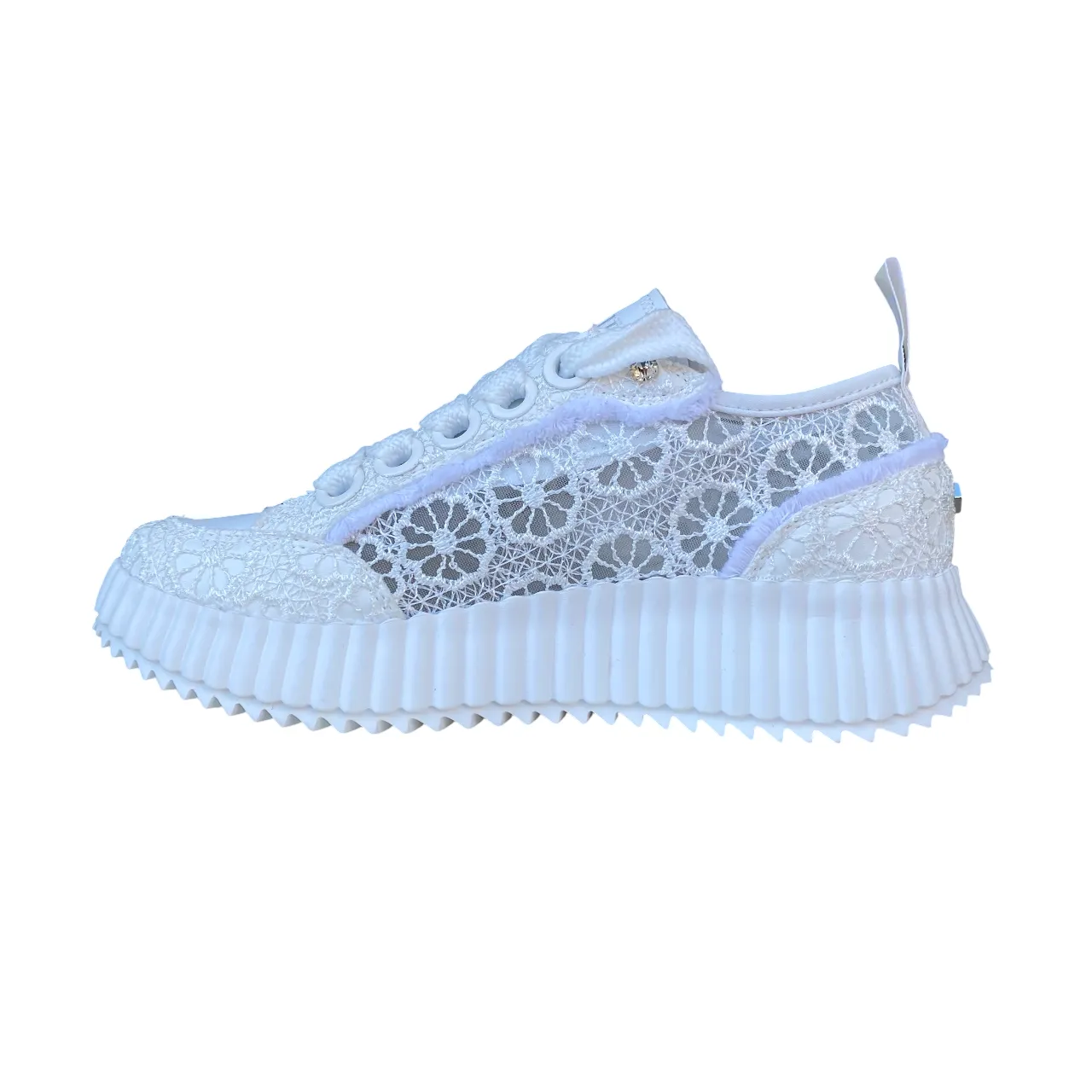 Cult scarpa sneakers da donna Stella 4450 bianco Flexible Arch Support running in humid weather shoes