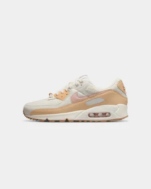 Mobile App Integration Thermal Regulating Liner Nike Women's Air Max 90 SE Sail/Arctic Orange