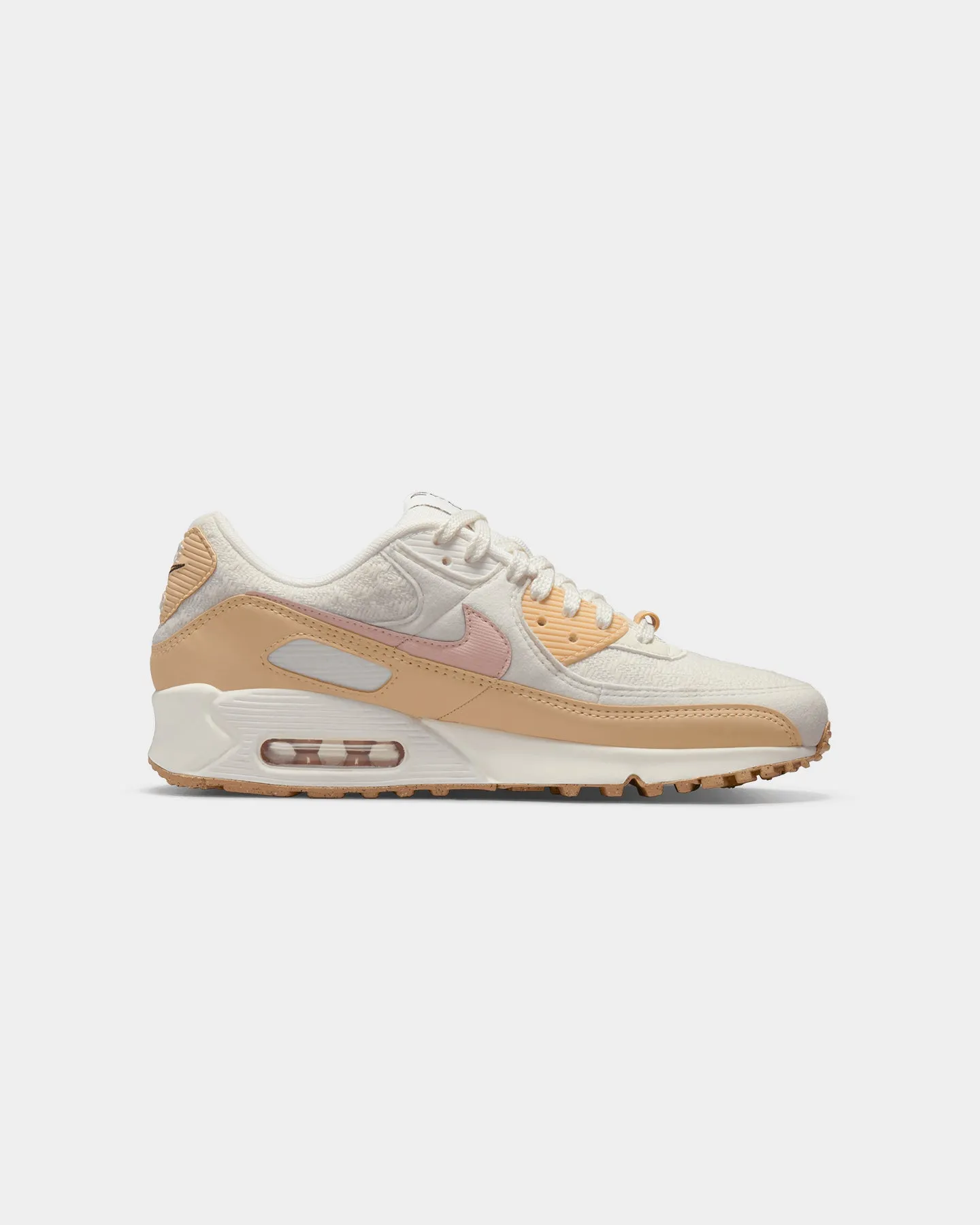 FlexibleSole shoe covers Nike Women's Air Max 90 SE Sail/Arctic Orange