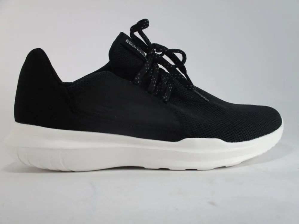 marathoners' shoes fast - drying shoes Skechers scarpa da corsa da donna Go Run Mojo 14813 BKW nero