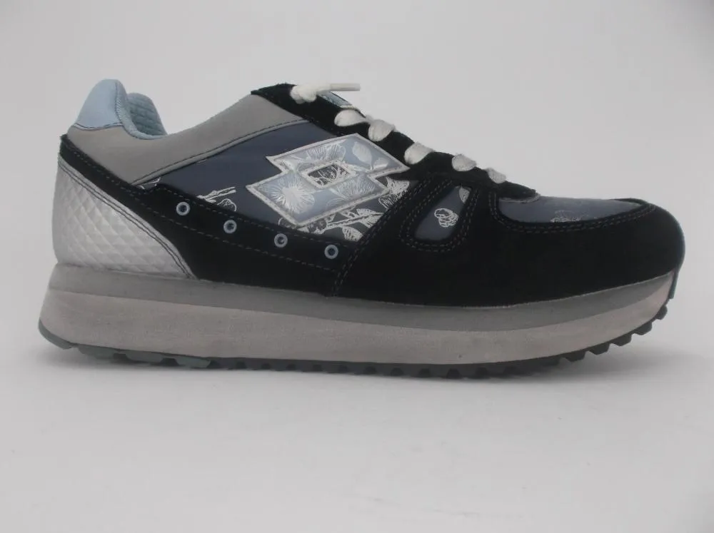 Lotto Leggenda scarpa sneakers da donna Tokyo Wedge  R7081 blu Adaptive Lacing Harness