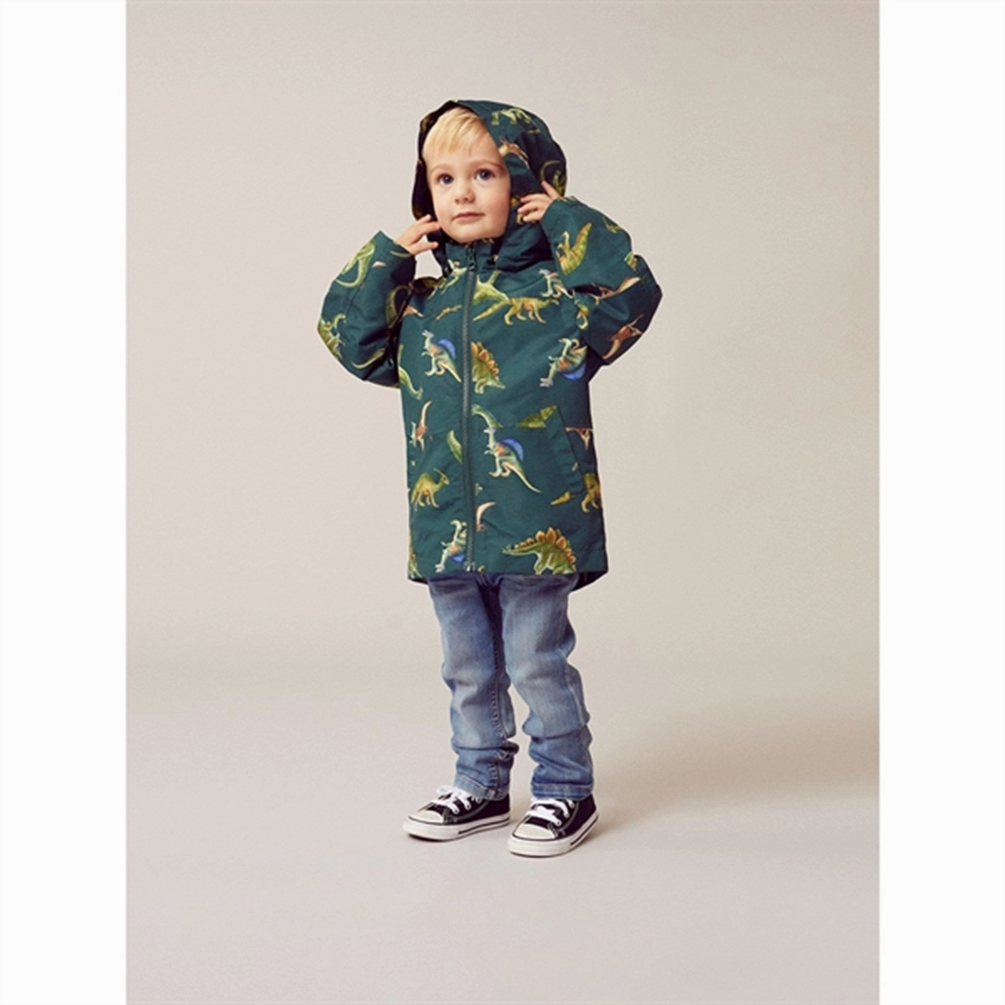 Name it Forest Biome Max Jacket Dino World No Static