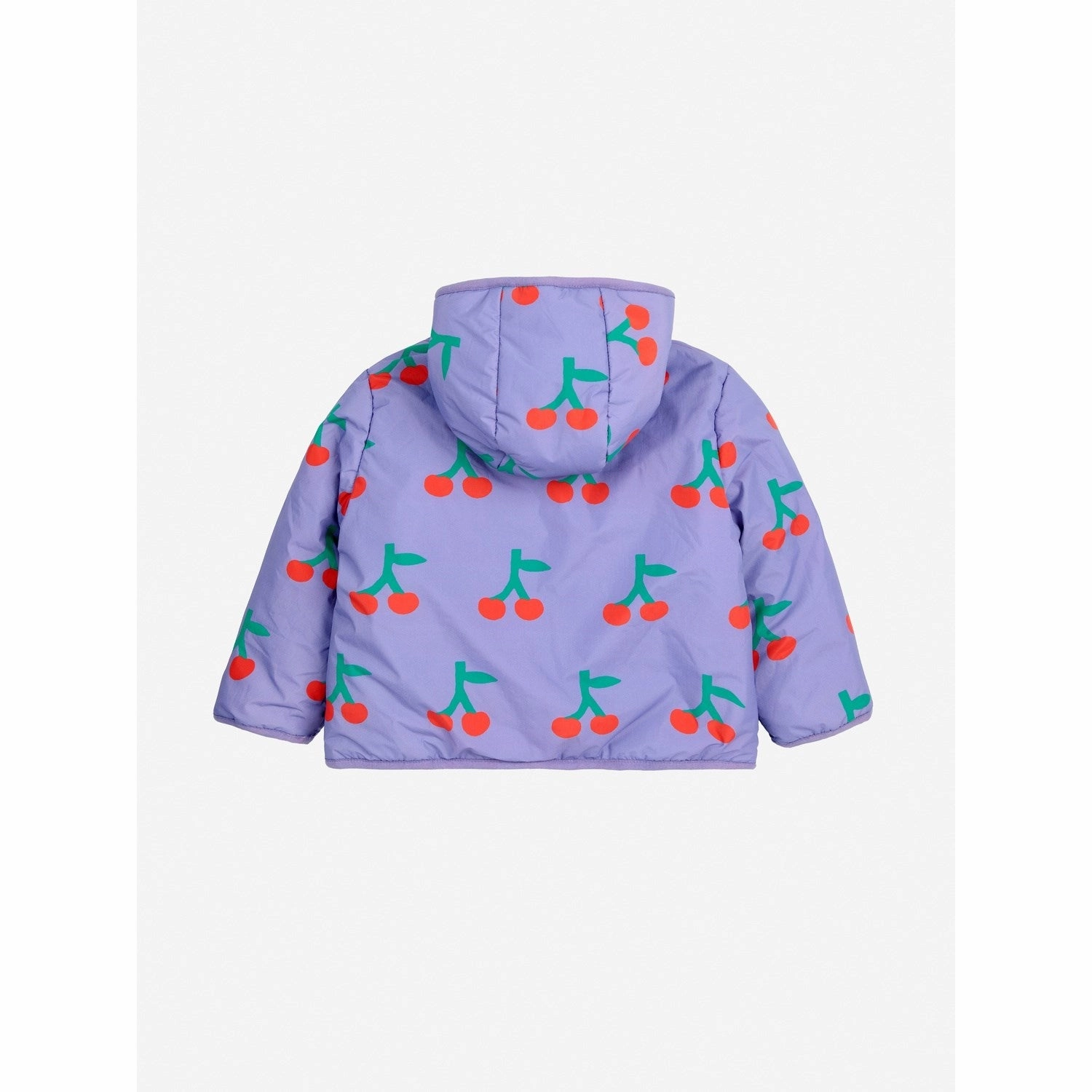 Bobo Choses Purple Cherry All Over Anorak Detachable Lining All Ground