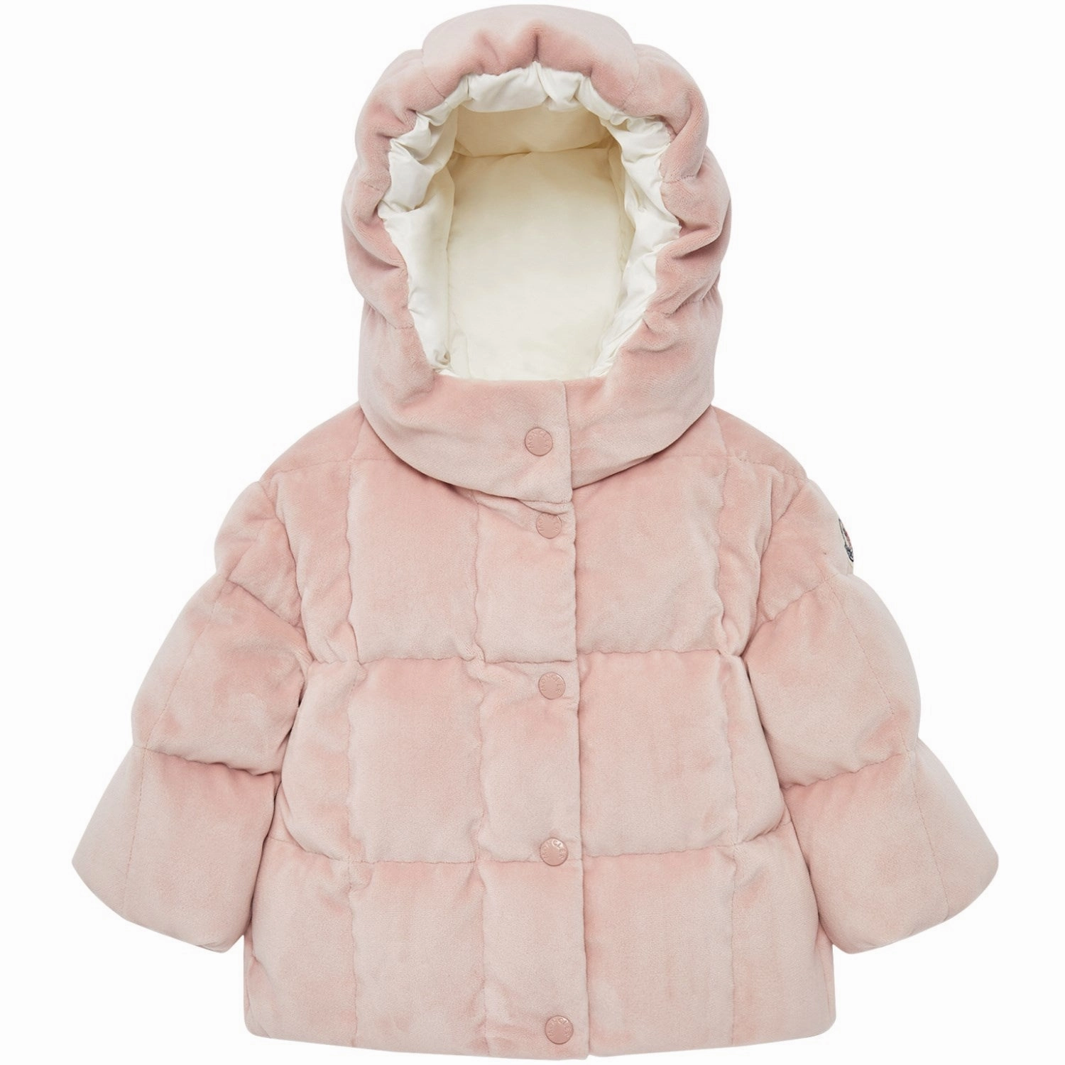 Moncler Pink Leah Jacket elastic waistband Basic Essential Layer