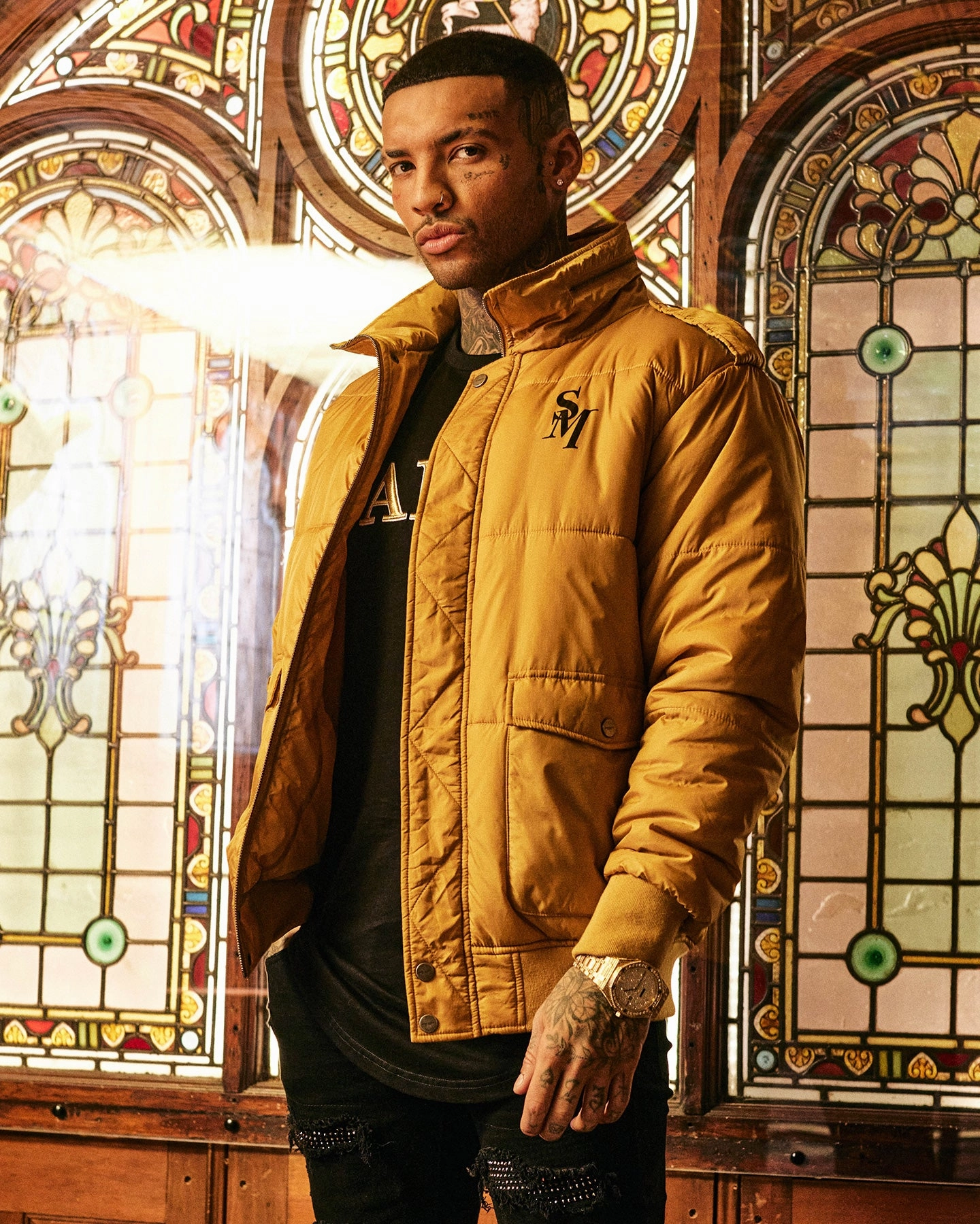 State Cool Day Saint Morta Maverick Puffer Jacket Bronze