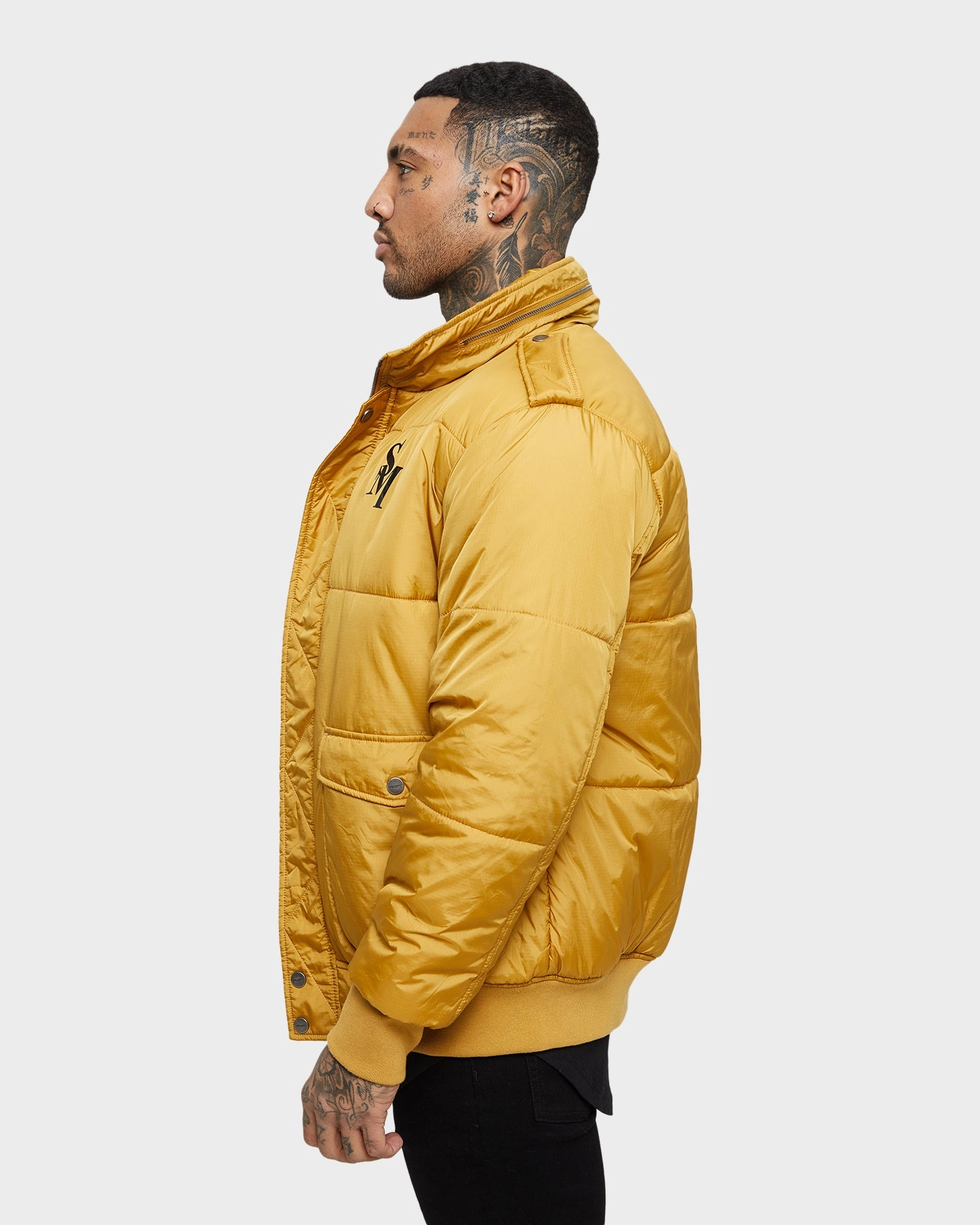 FullLengthZip Adventure Saint Morta Maverick Puffer Jacket Bronze