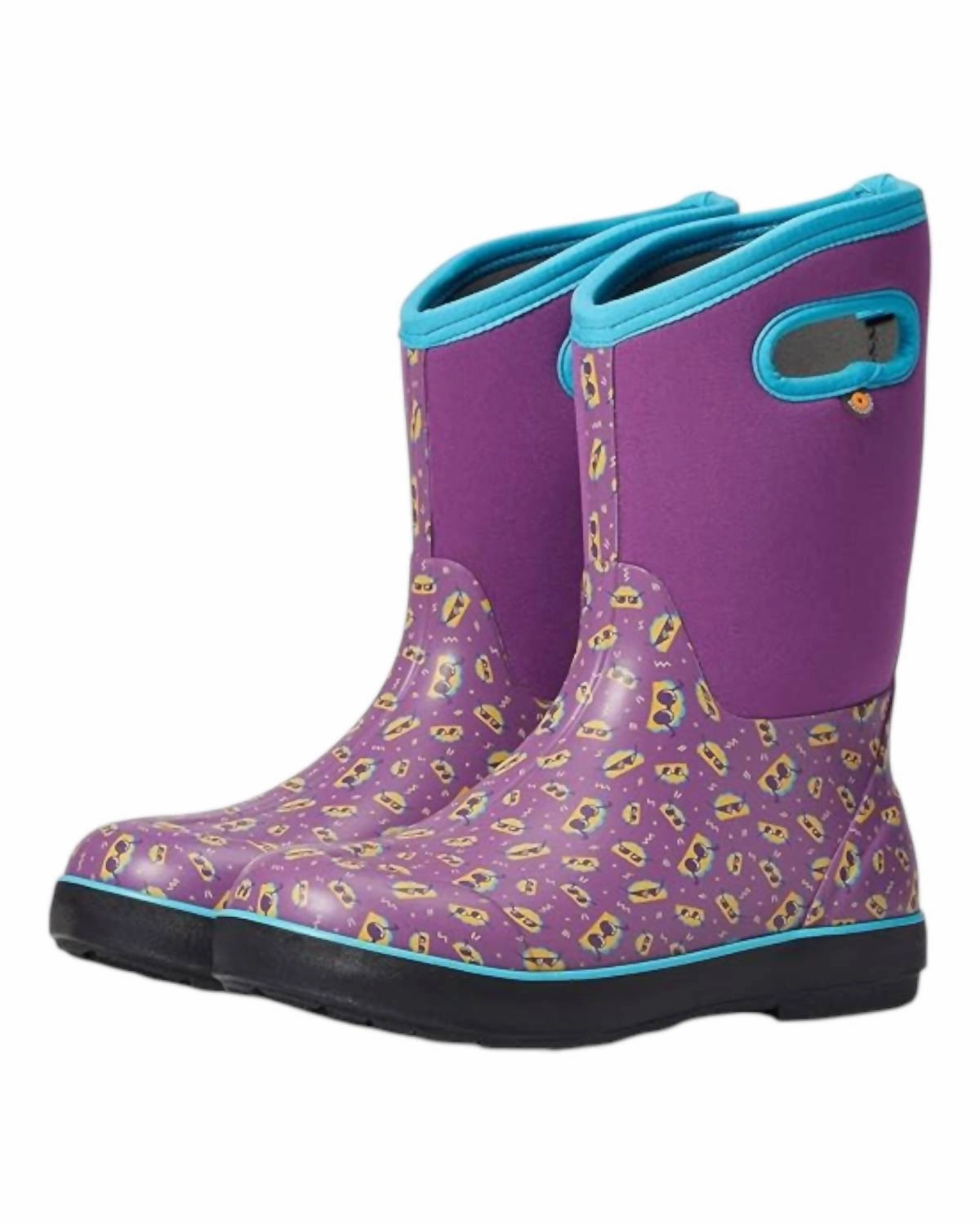 Athletic Sneakers Easy Support Girl's Classic Tacos Boots In Violet Multi