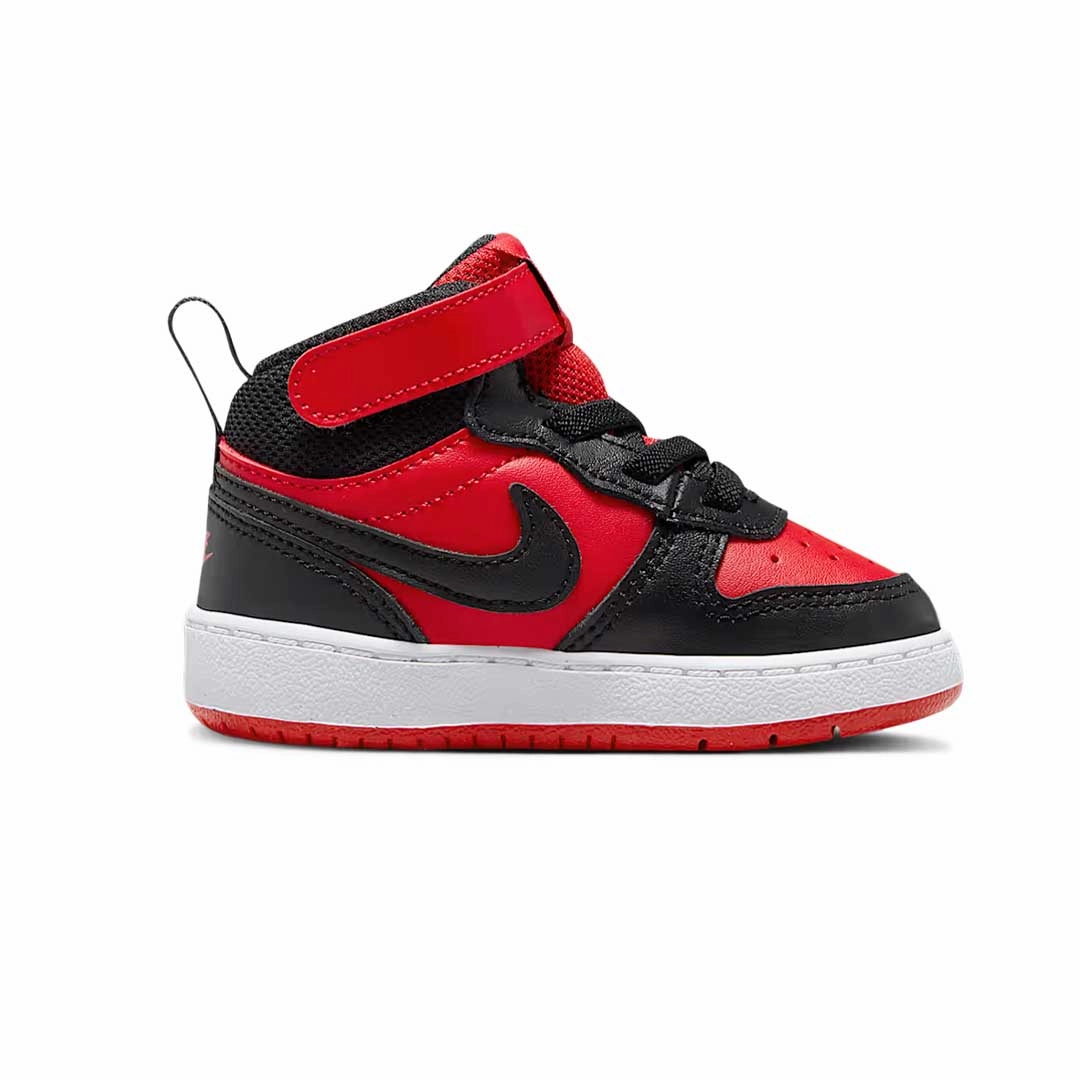 Nike - Kids' (Infant) Court Borough Mid 2 Shoes (CD7784 602) Reinforced Achilles Pad Total Balance