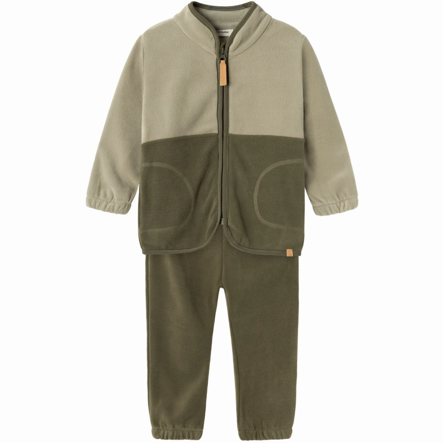 Lil'Atelier Laurel Oak Laspektra Fleece Set Chill Weather Reinforced Edging