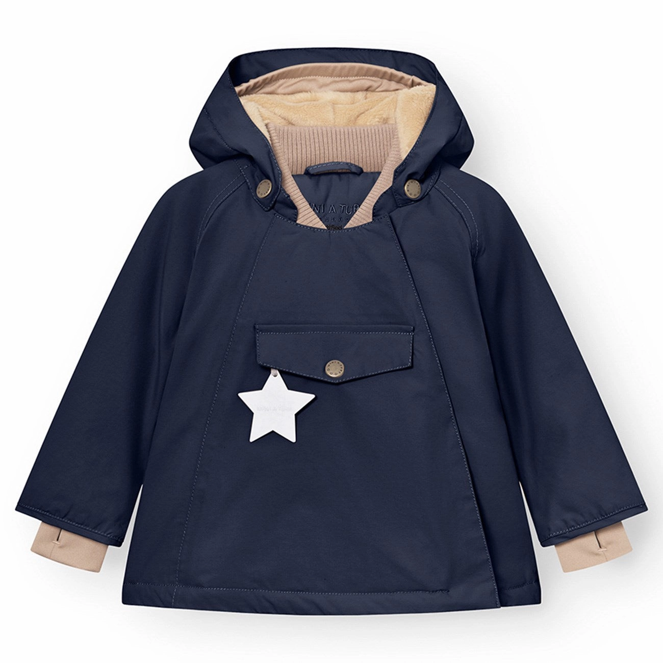 Mini A ture Outer space Wang Fleece Winter Jacket Stretchable Material