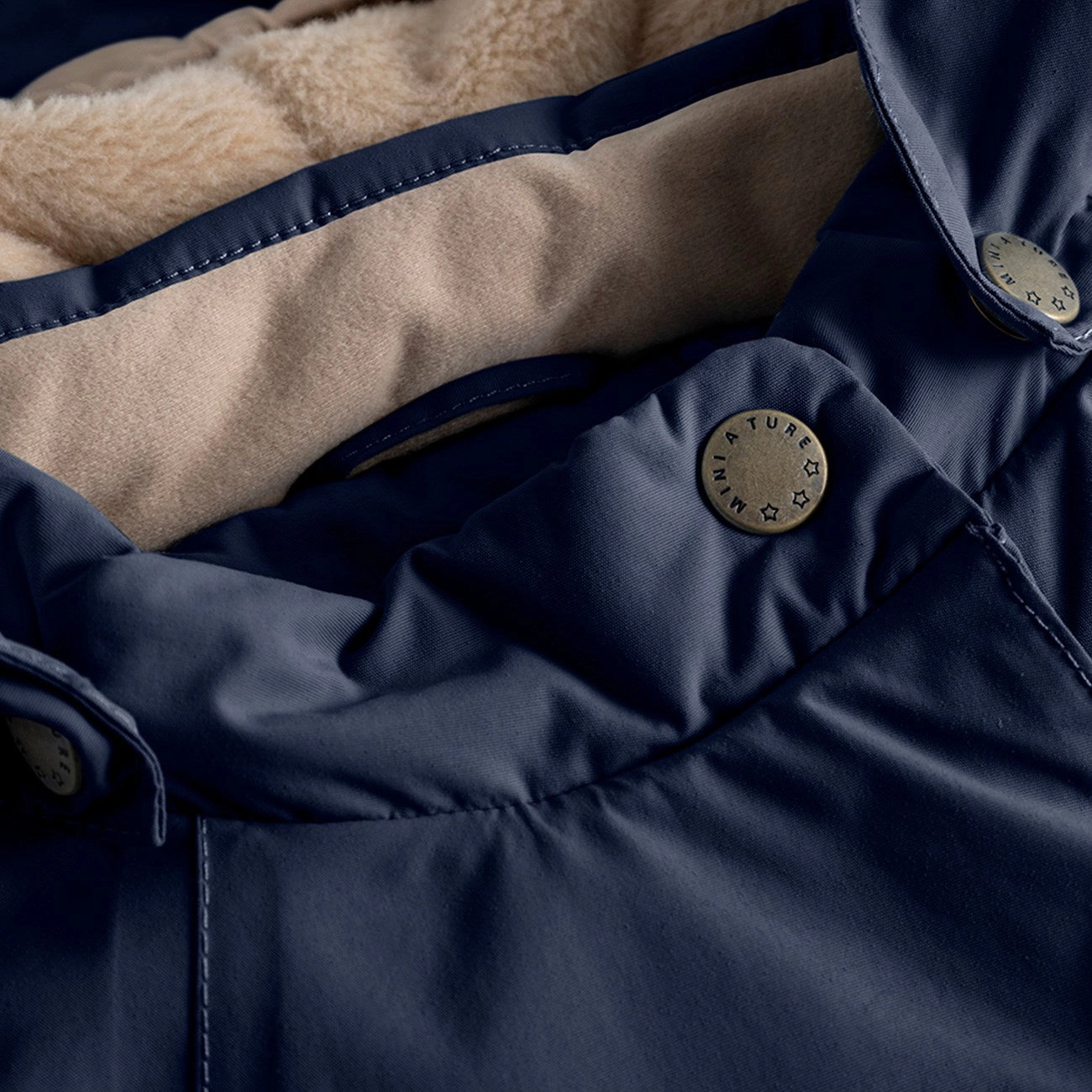 MultiPocket Layout Mini A ture Outer space Wang Fleece Winter Jacket