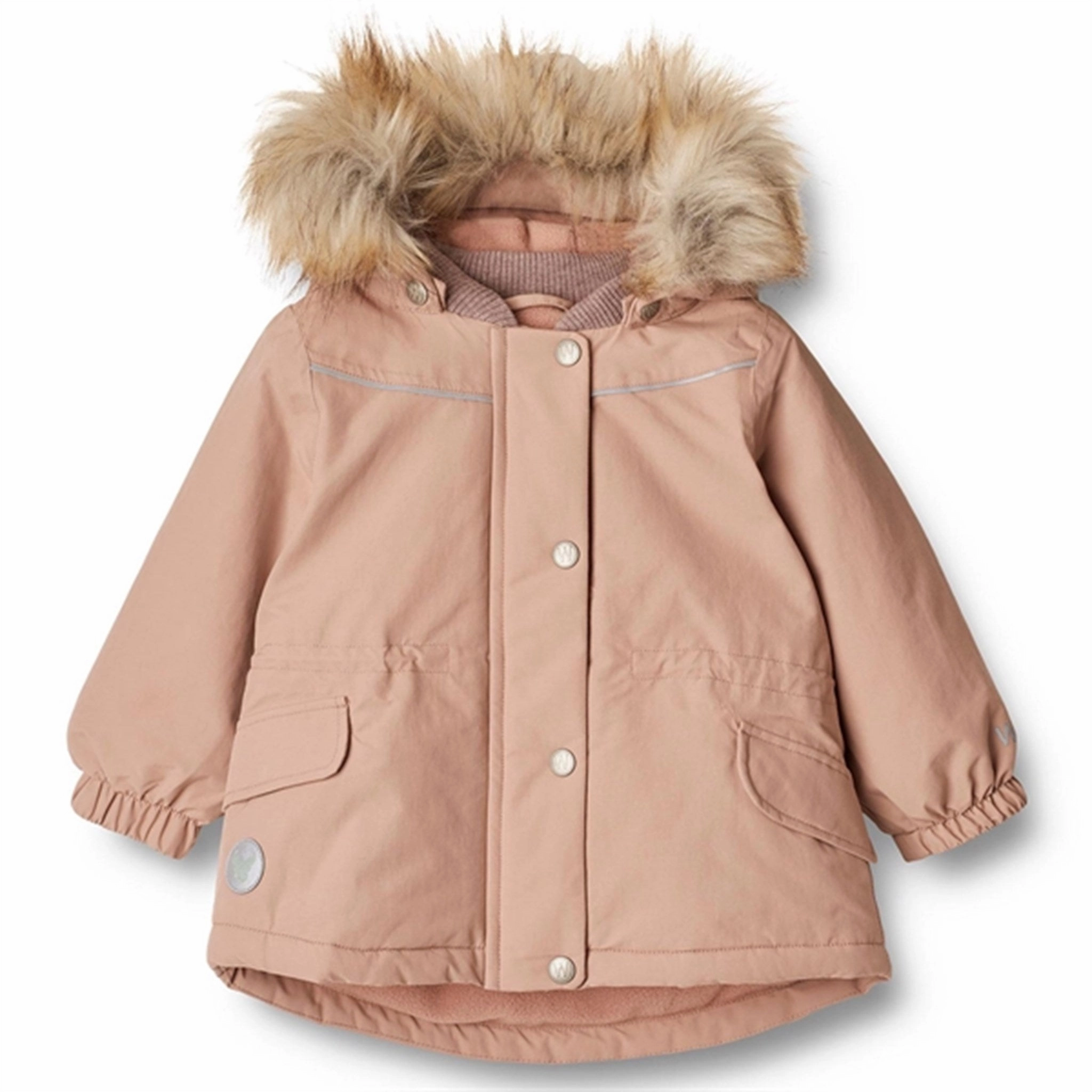 Flexible Side Gussets Nylon Cover Wheat Jacket Mathilde Tech Rose Dawn