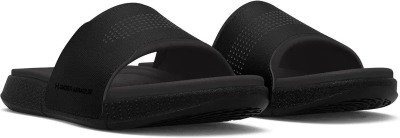 Under Armour Unisex UA Ansa Elevate Slide - Black/Jet Gray