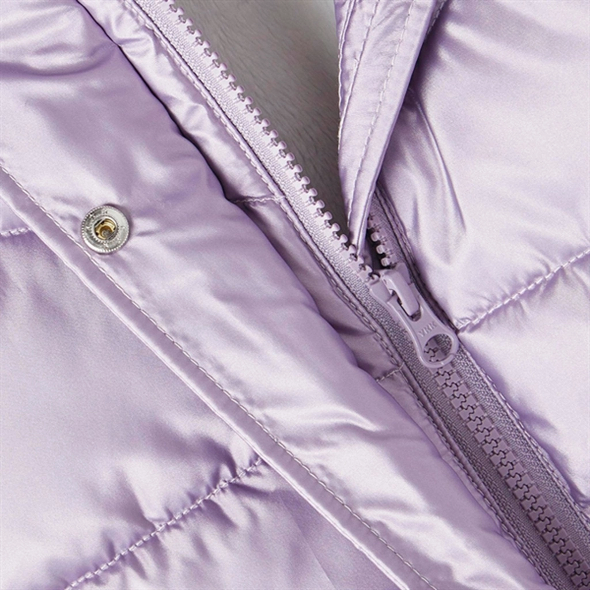 Name it Lavender Gray Maggy Puffer Jacket Rugged Outdoor Optimized Comfort Flex Fit