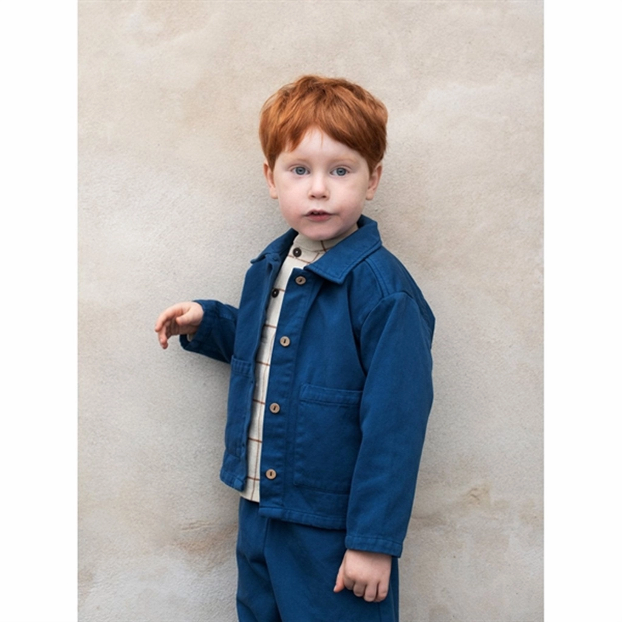 Serendipity Sapphire Casual Shirt Jacket EcoFriendlyInsulation