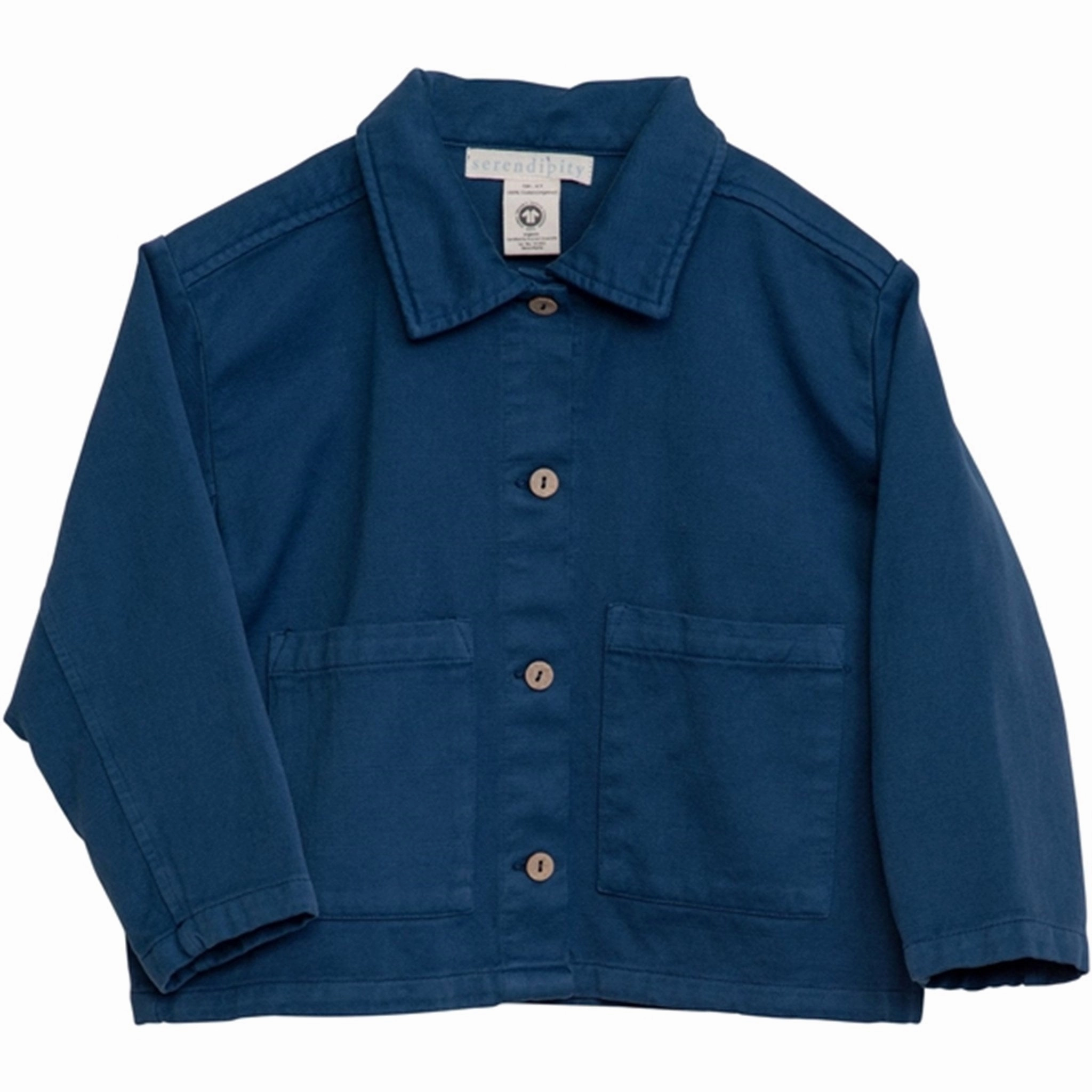 Flexible Fiber Fill Serendipity Sapphire Casual Shirt Jacket