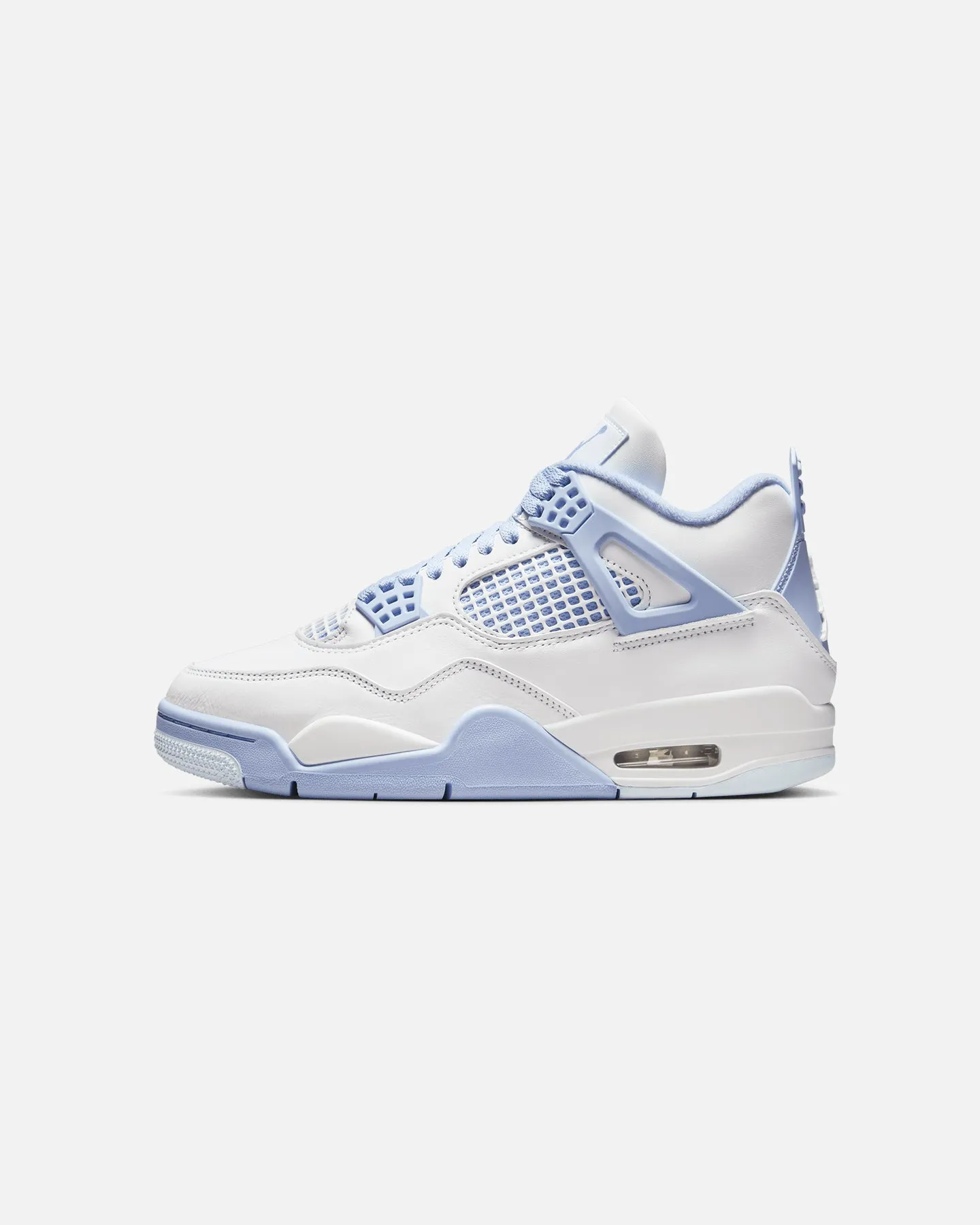 mountain running gear Jordan Women's Air Jordan 4 Retro "Aluminum" White/Aluminum Blue