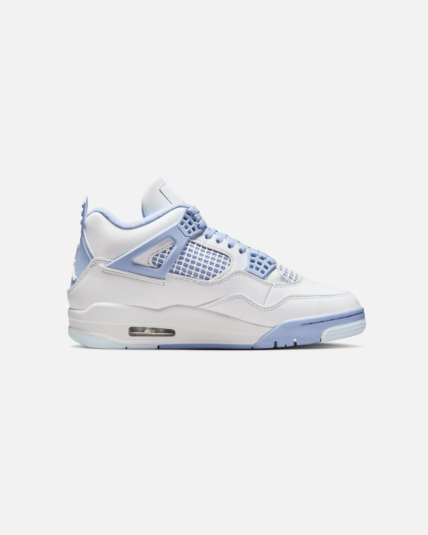 Jordan Women's Air Jordan 4 Retro "Aluminum" White/Aluminum Blue Thermo Adaptive Lining park running shoe setting