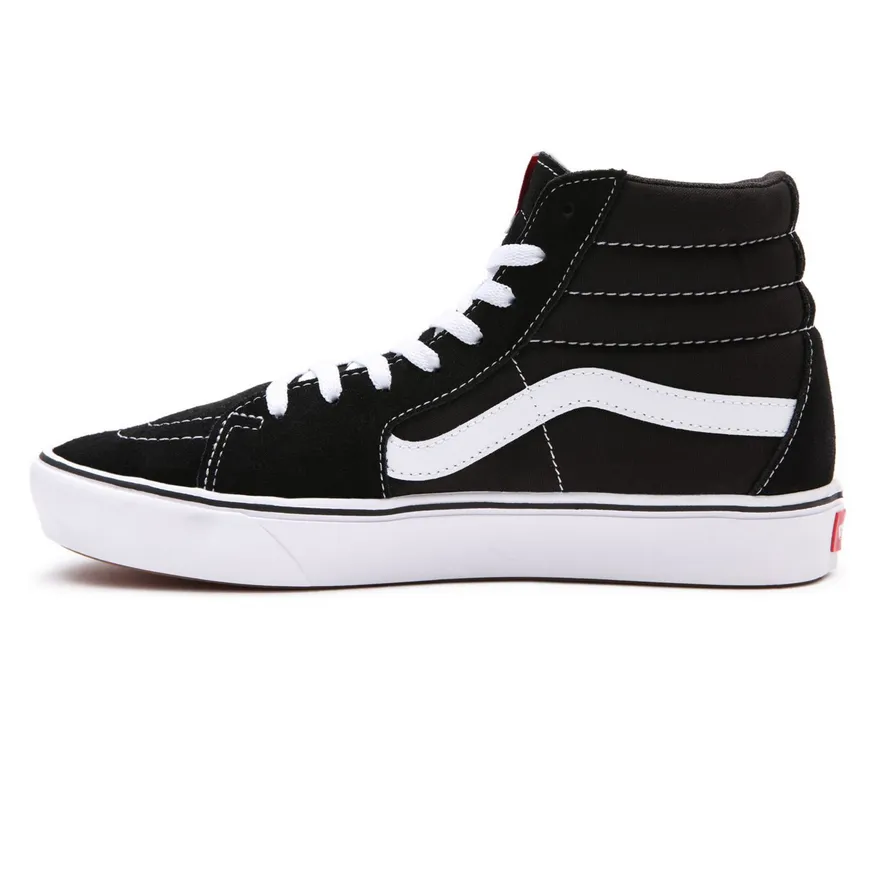 Joint protection Vans scarpa sneakers alta Comfycush Sk8-Hi vn0a3wmbvne1 nero-bianco