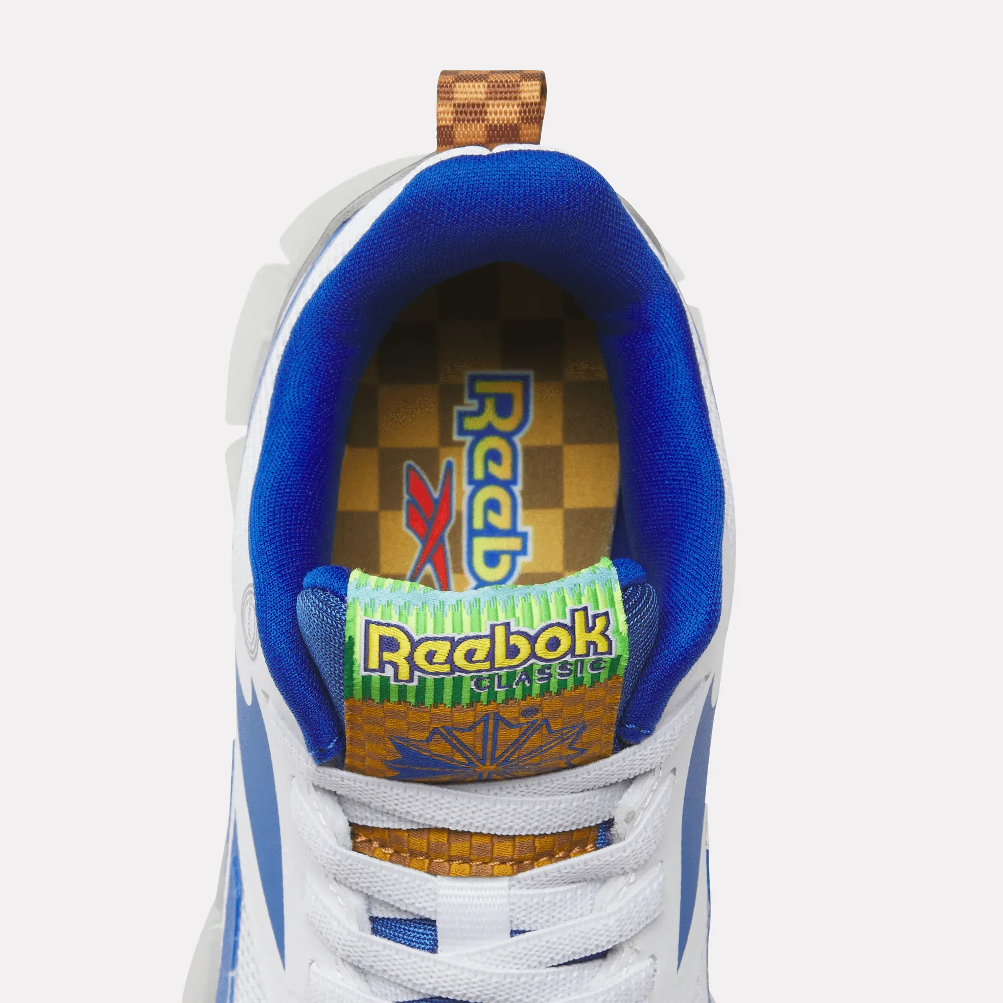 Unisex Reebok x Sonic Zig 'N' Glow Elastic Lace Shoes - Preschool